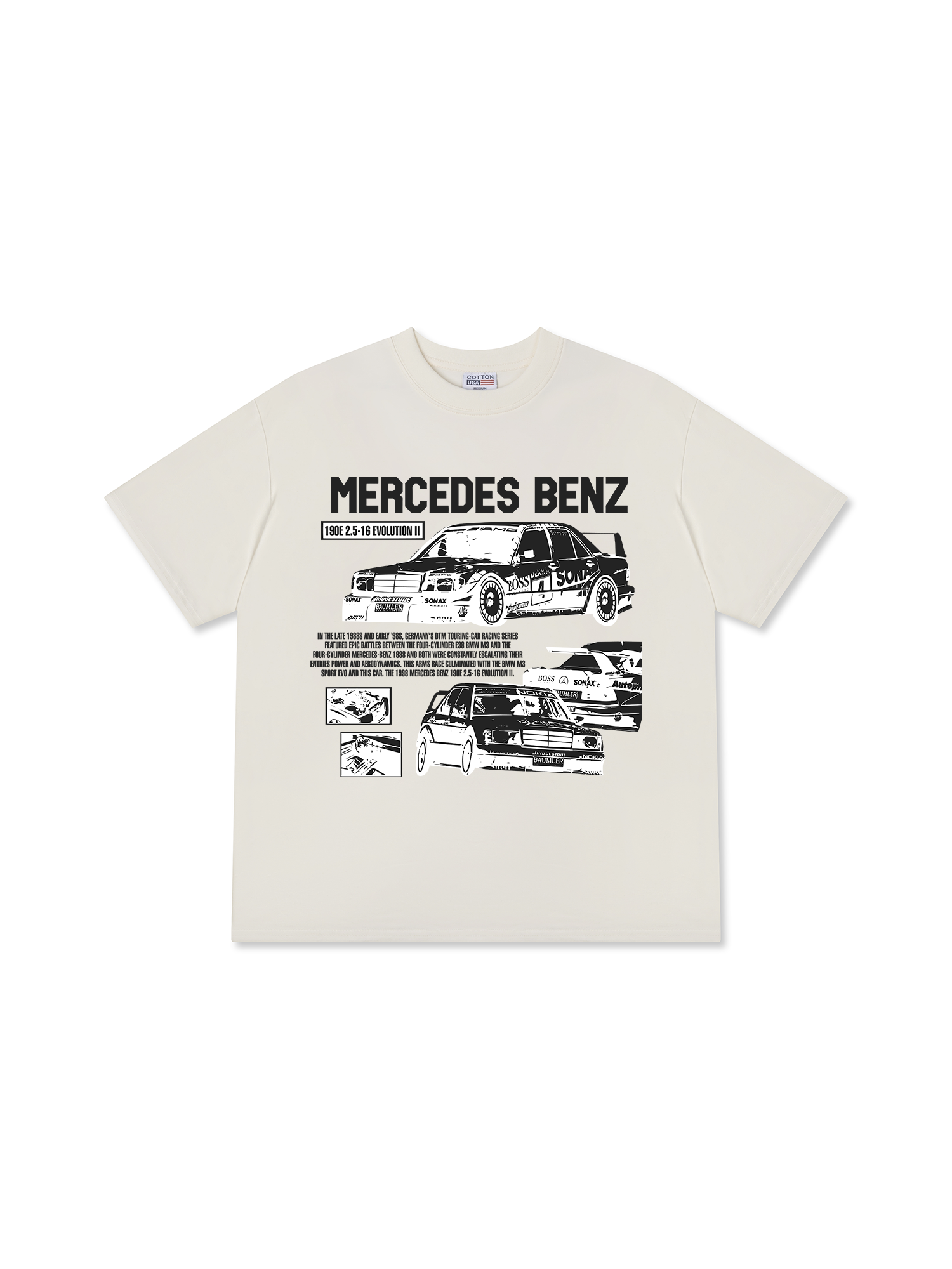 Áo Thun Relaxed Fit Mercedes Evolution II