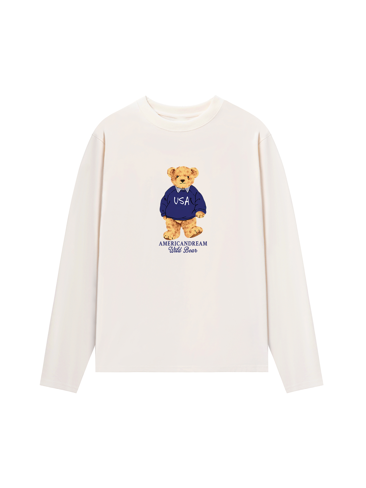 Áo Thun Dài Tay USA Bear
