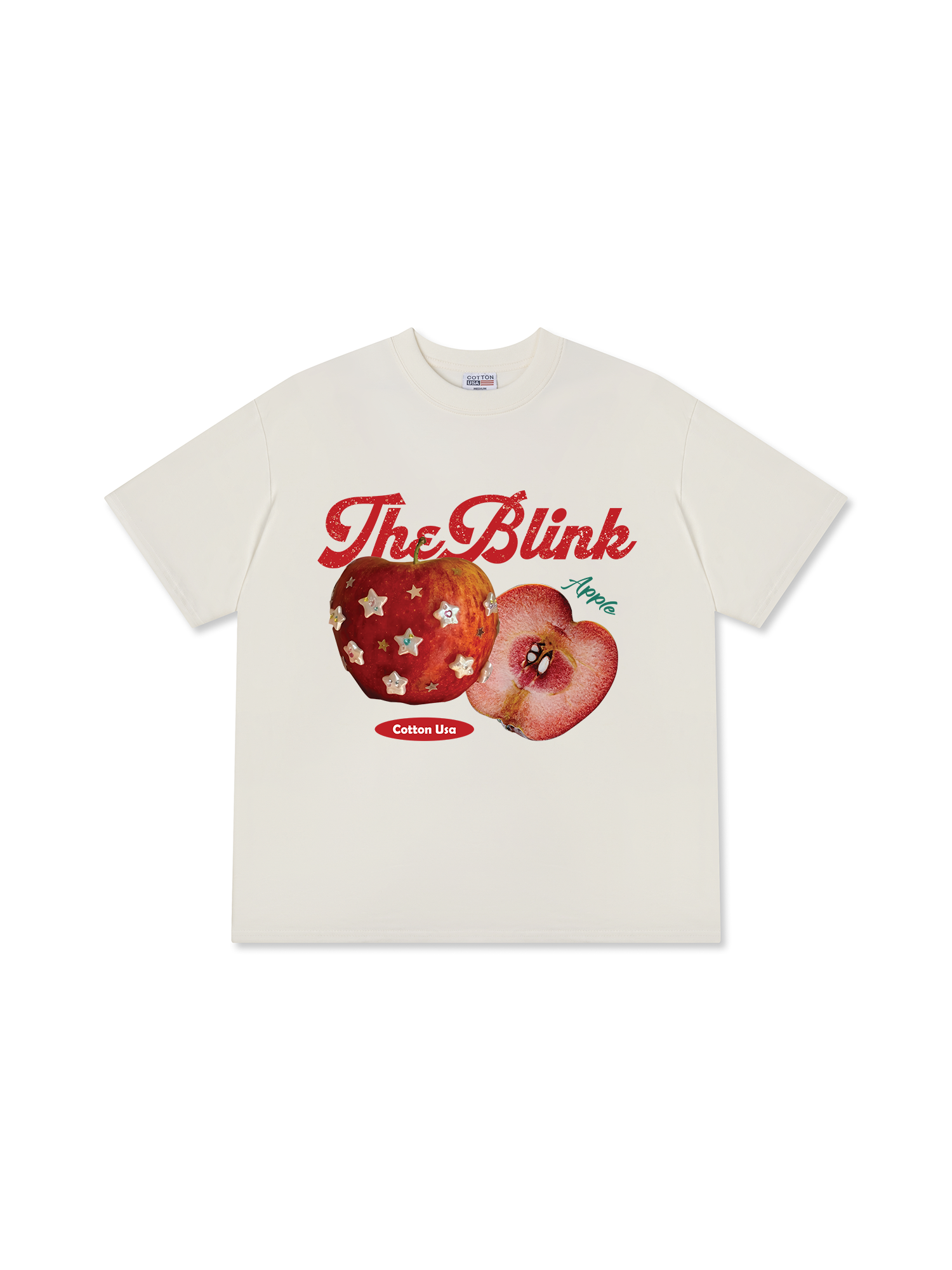 Áo Thun Relaxed Fit Bling The Blink Aplle