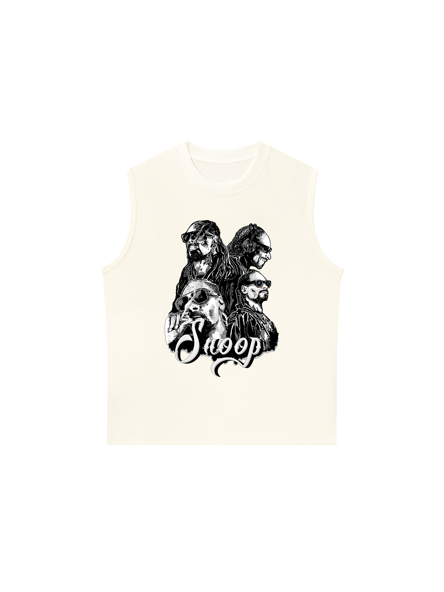 Áo Ba Lỗ Relaxed Fit Snoop Dog Graphic
