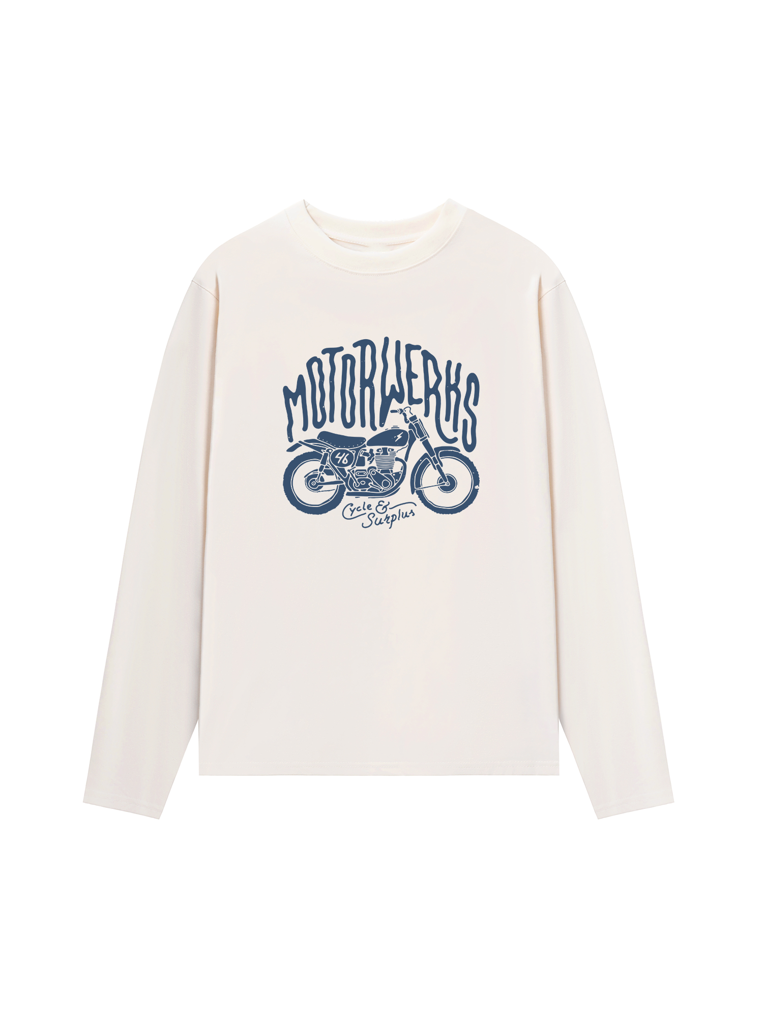 Áo Thun Dài Tay Retro Ride