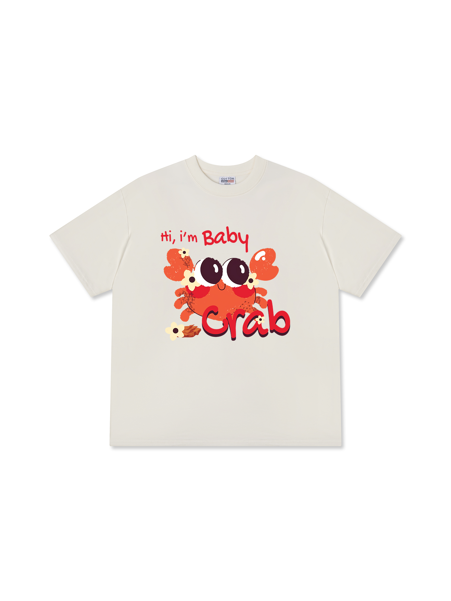 Áo Thun Relaxed Fit Tropical Baby Crab