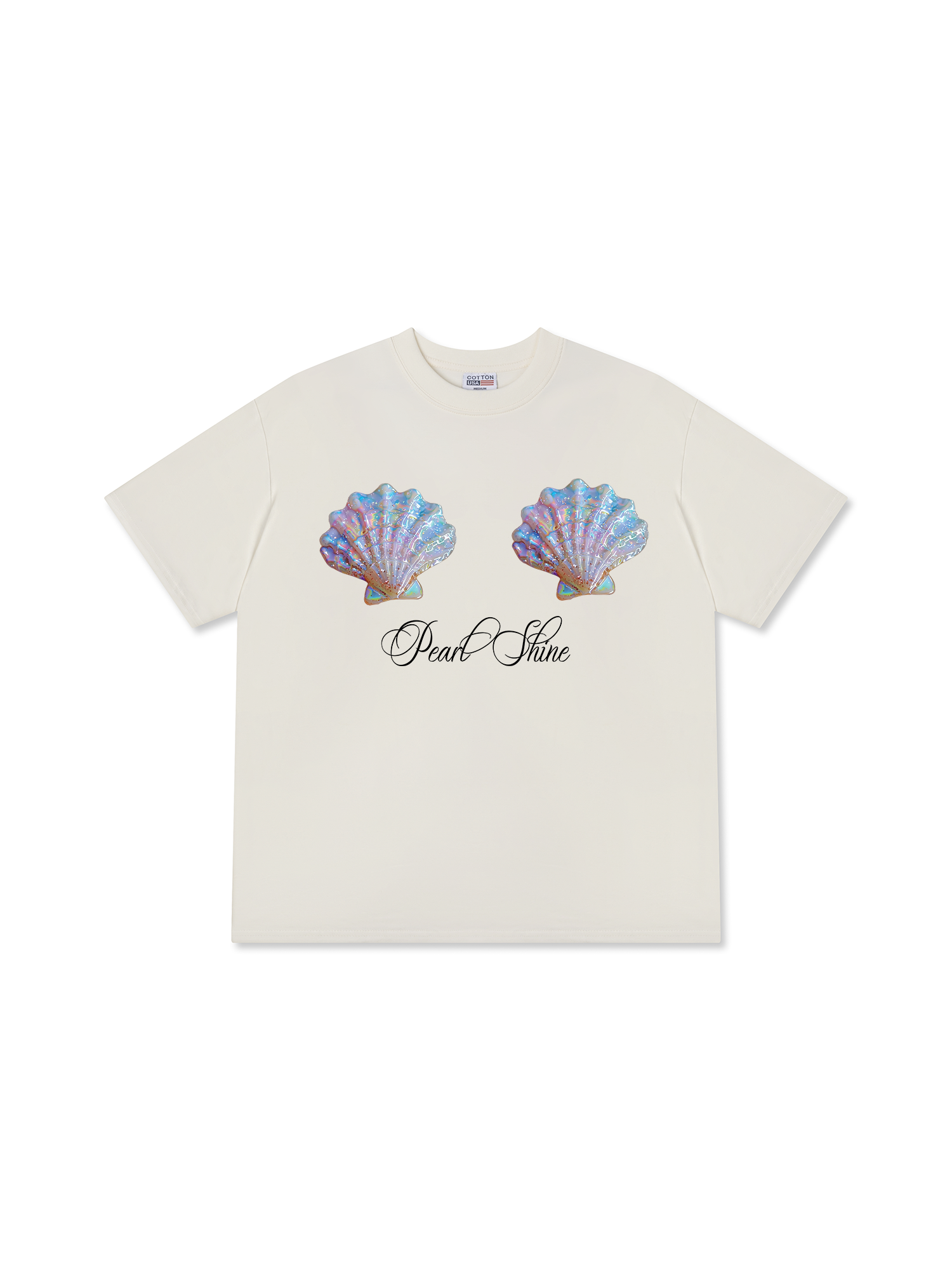 Áo Thun Relaxed Fit Bling Peal Shine