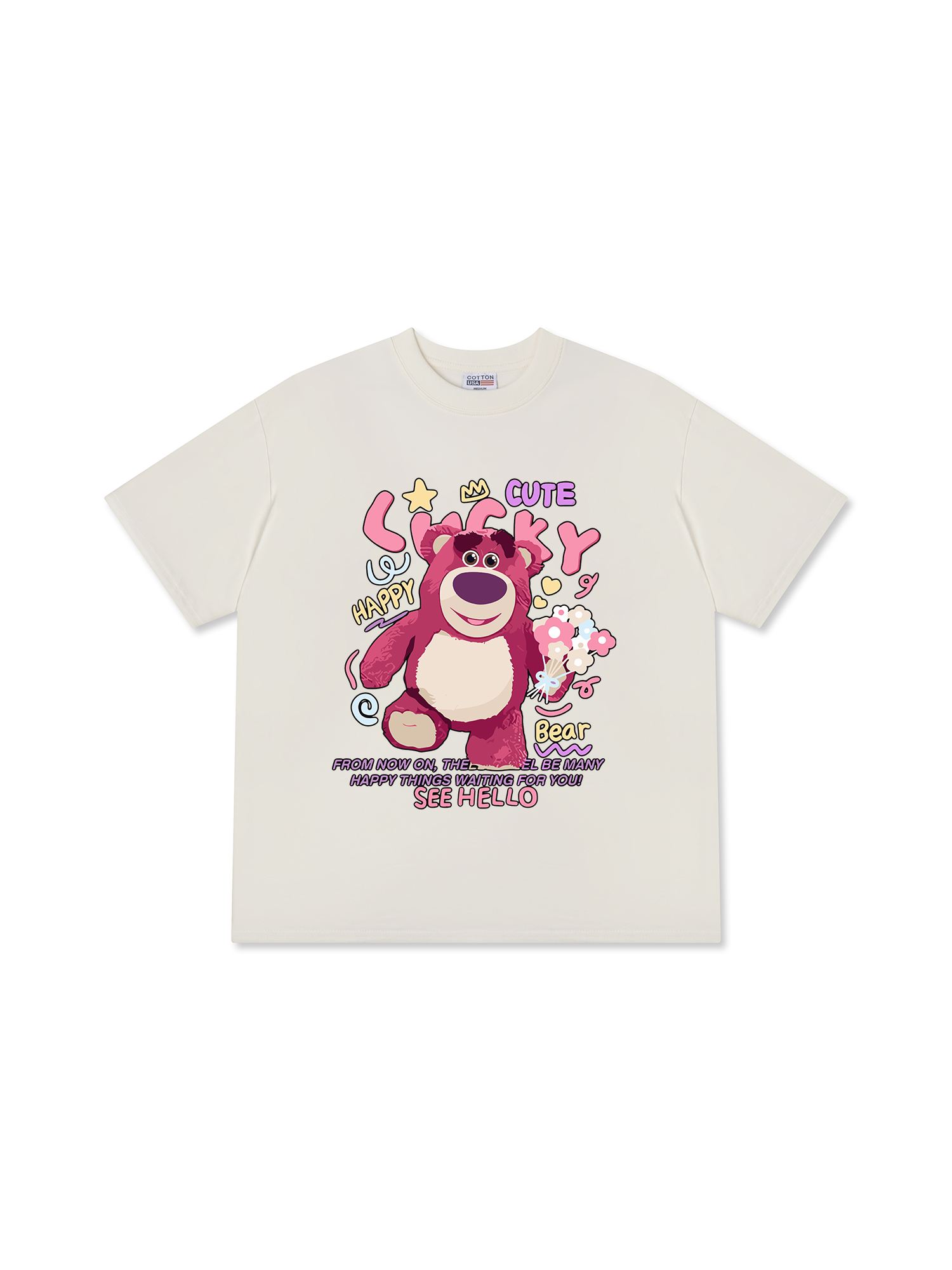 Áo Thun Relaxed Fit Lucky Bear