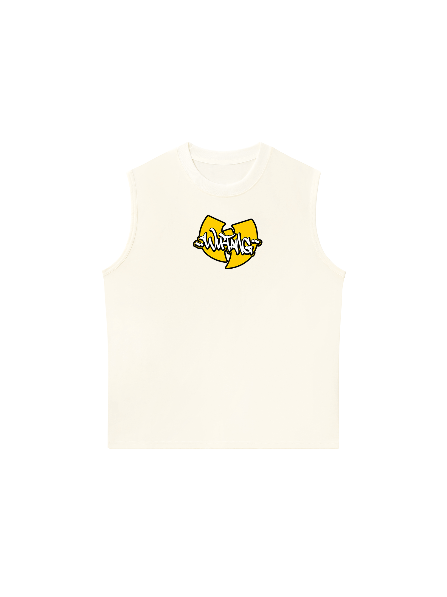 Áo Ba Lỗ Relaxed Fit Rapper Wu-Tang Clan Logo