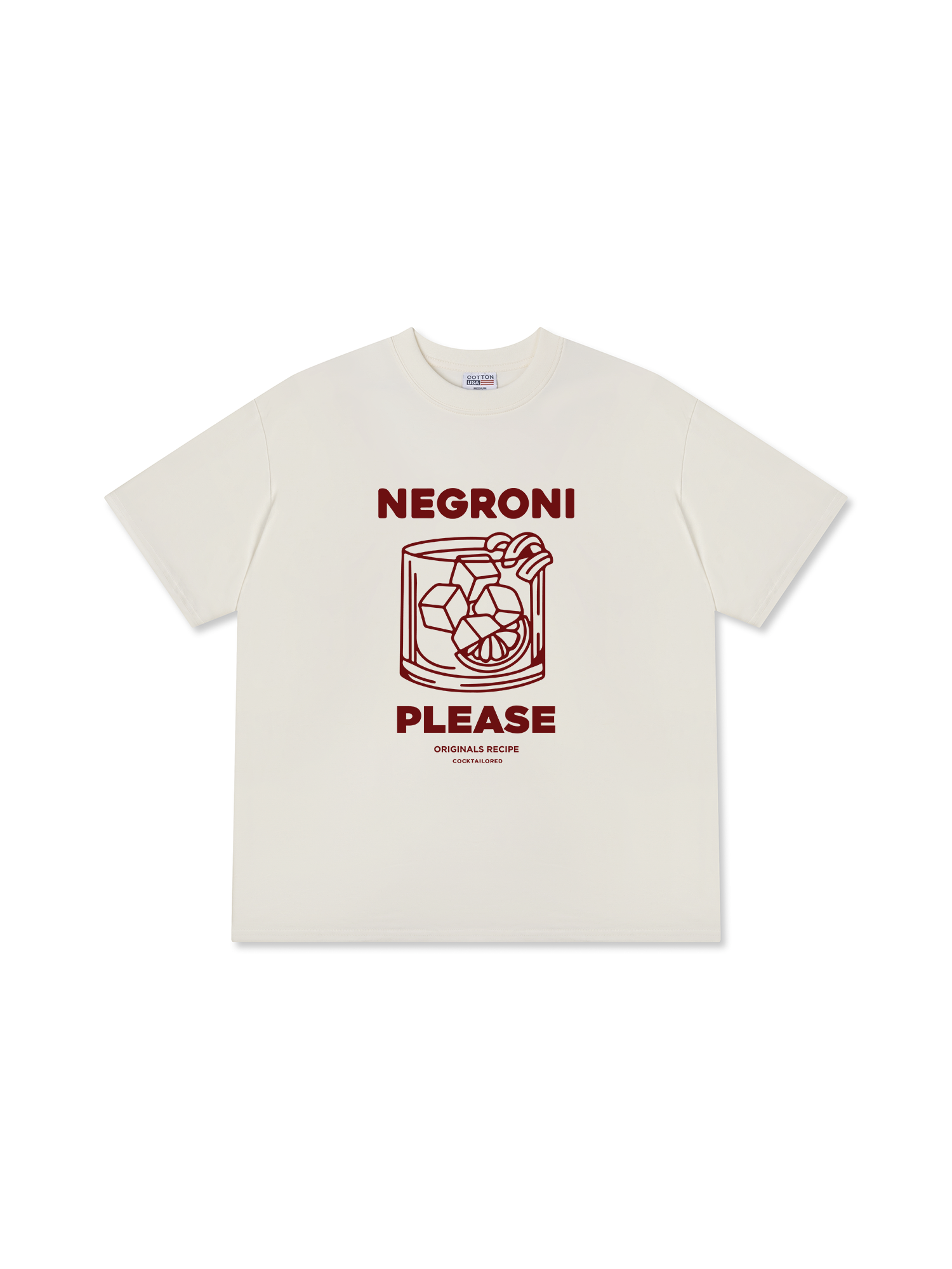 Áo Thun Relaxed Fit Negroni Please