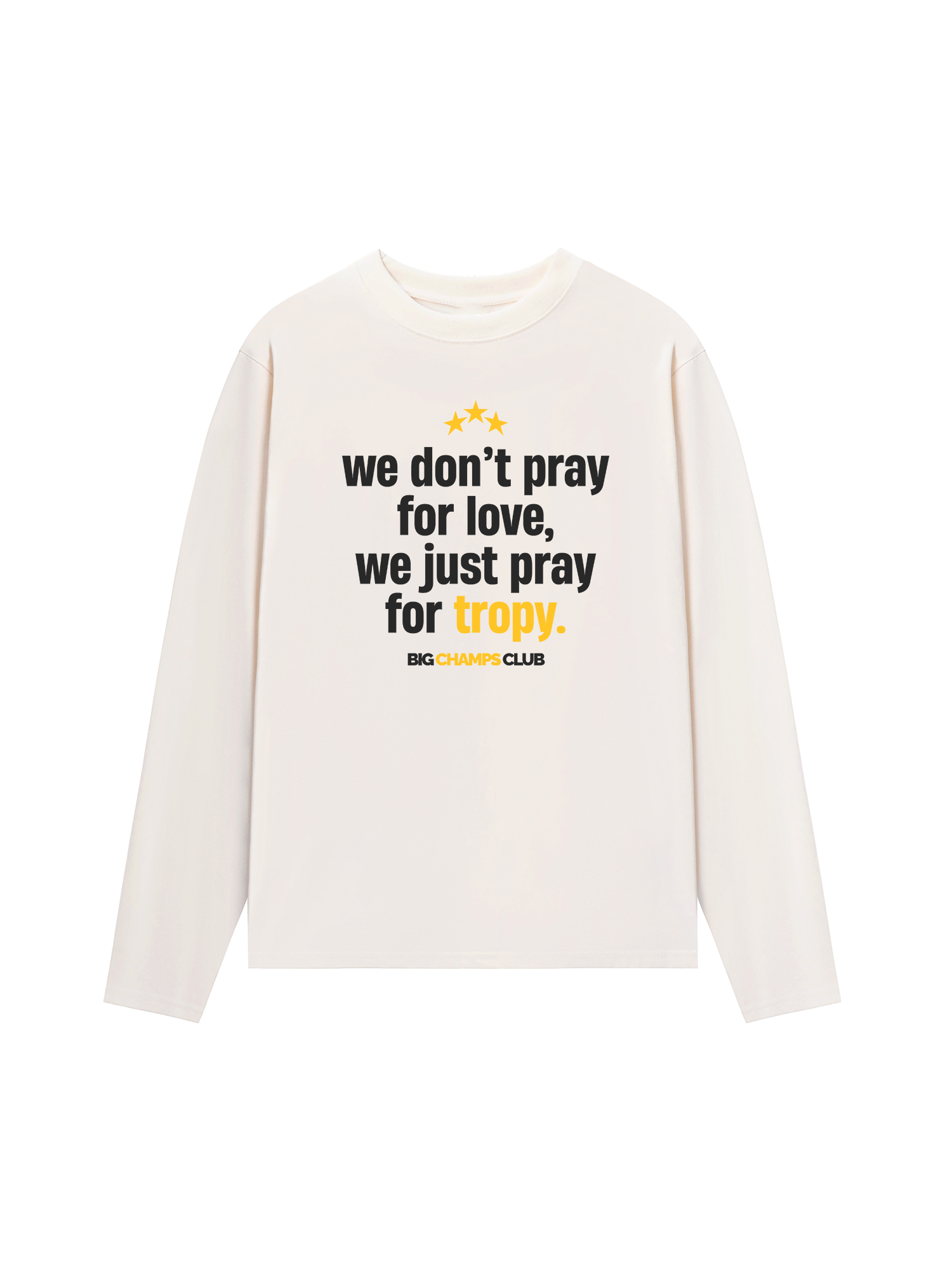 Áo Thun Dài Tay Champions Pray For Tropy