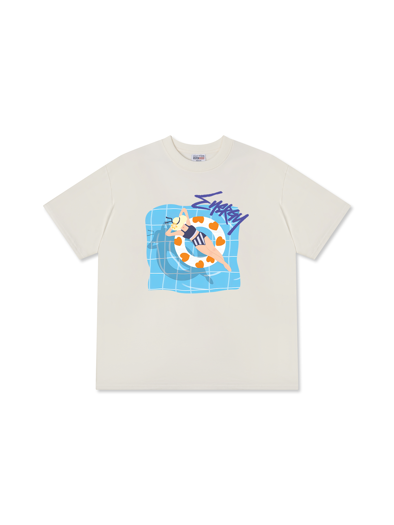 Áo Thun Relaxed Fit Energy Lazy Melt