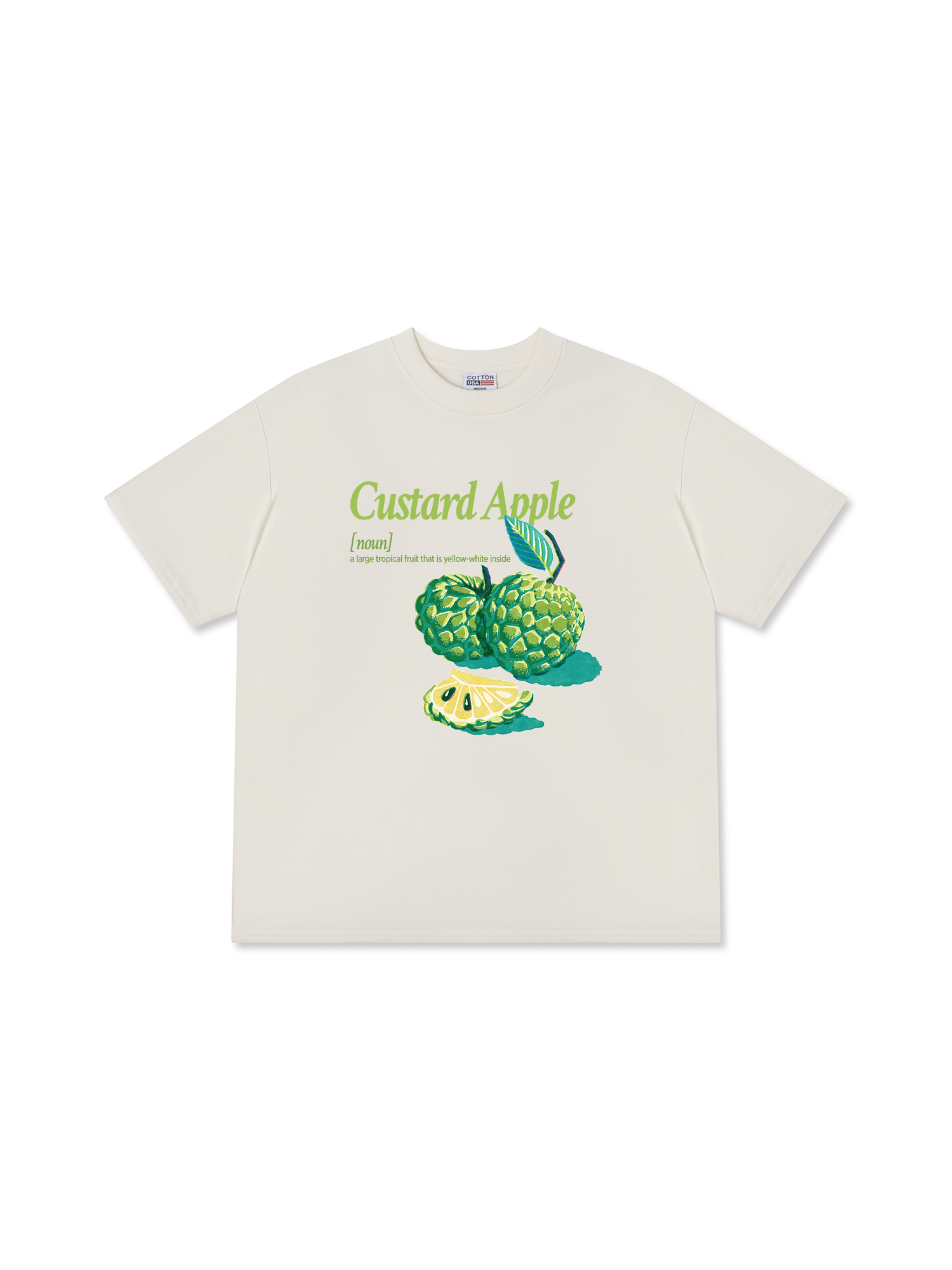 Áo Thun Relaxed Fit Tropical Custard Apple