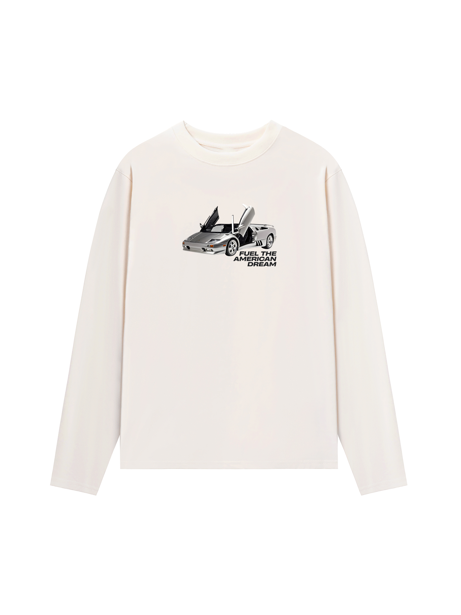 Áo Thun Dài Tay Lamborghini Fuel The American Dream