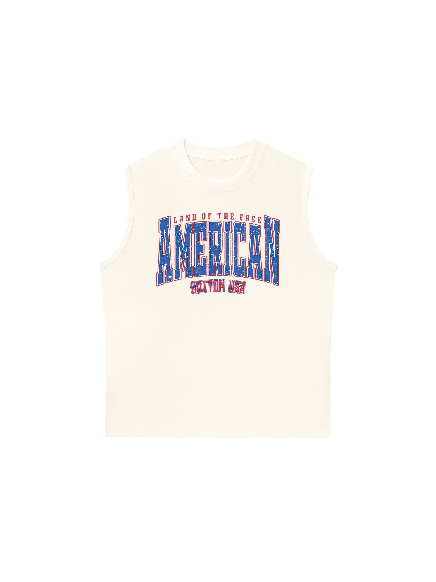 Áo Ba Lỗ Relaxed Fit USA Land Of The Free