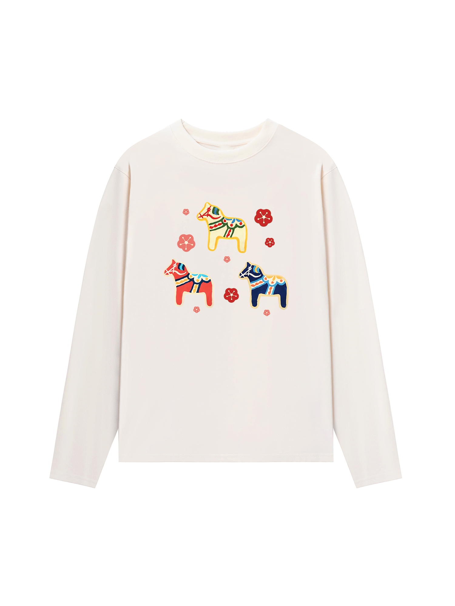 Áo Thun Dài Tay Cute Horse