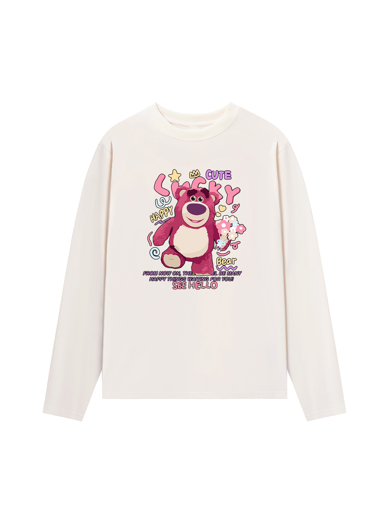 Áo Thun Dài Tay Lucky Bear