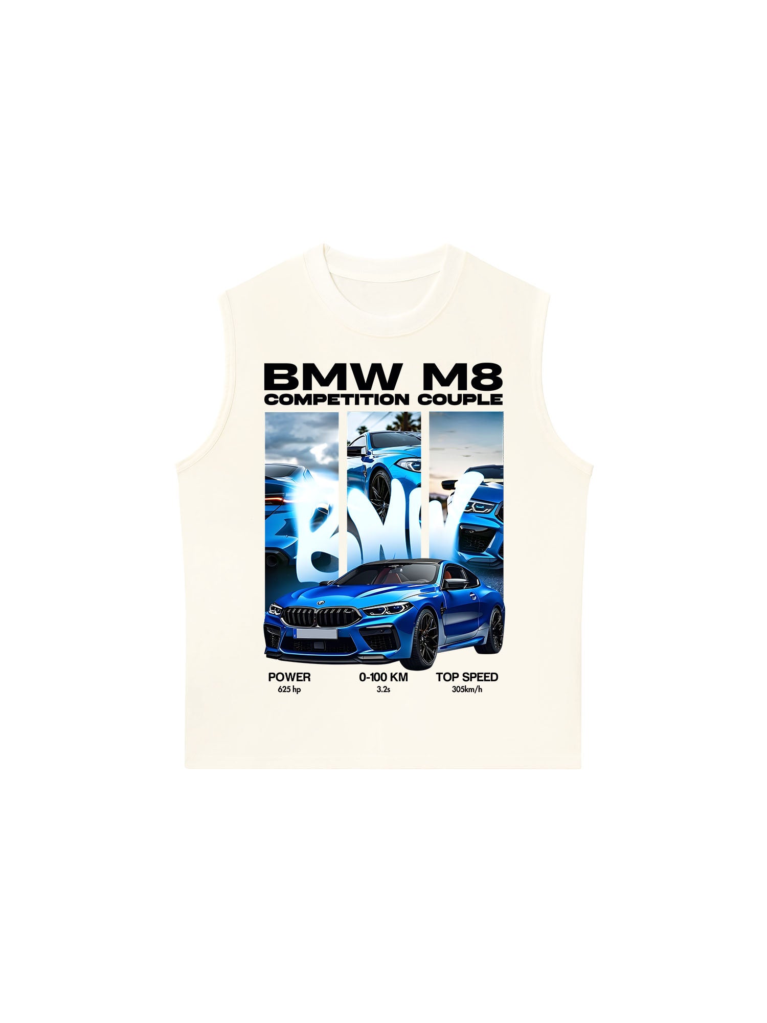 Áo Ba Lỗ Relaxed Fit BMW M8 Competition Couple