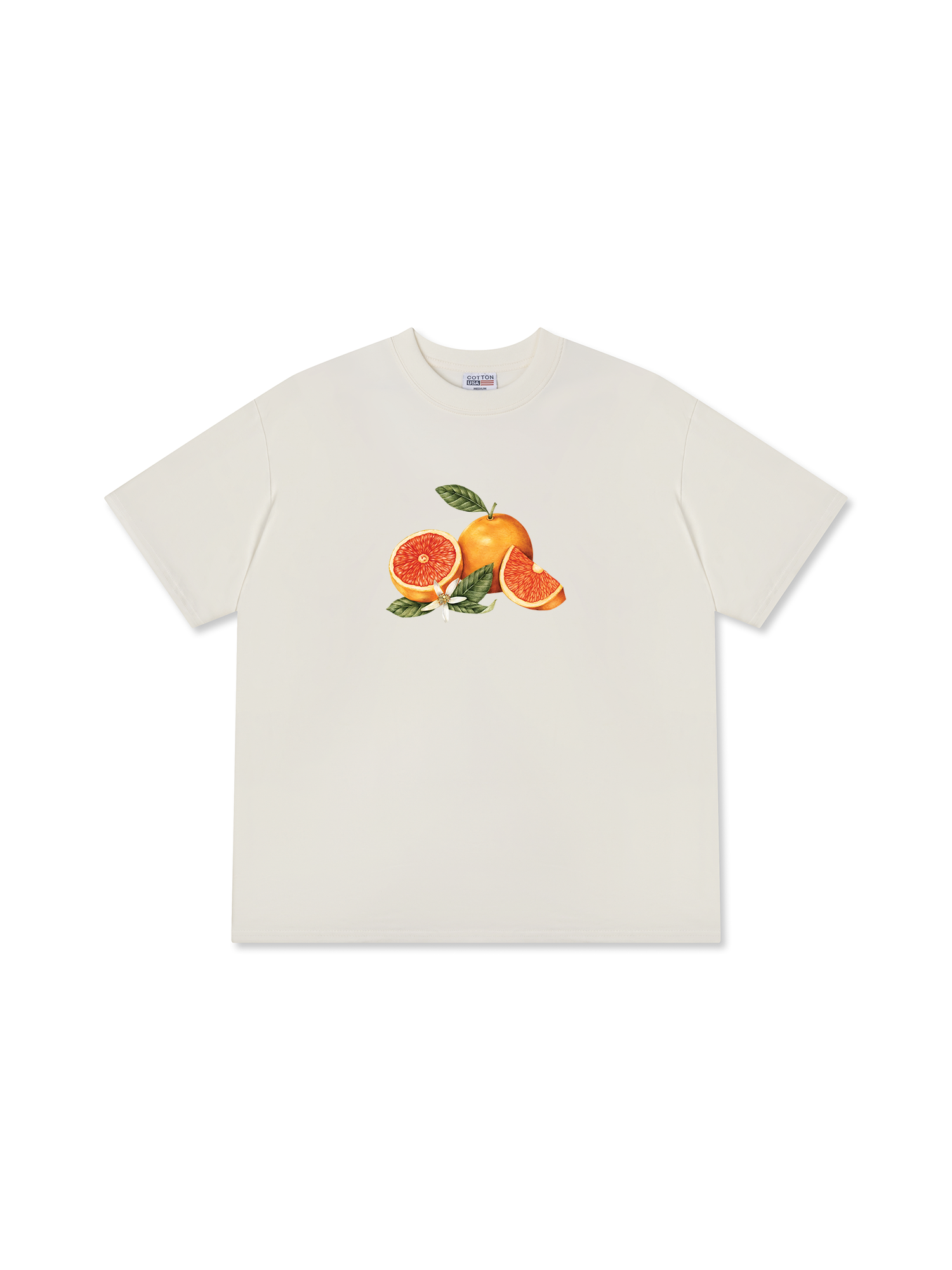 Áo Thun Relaxed Fit Tropical Orange