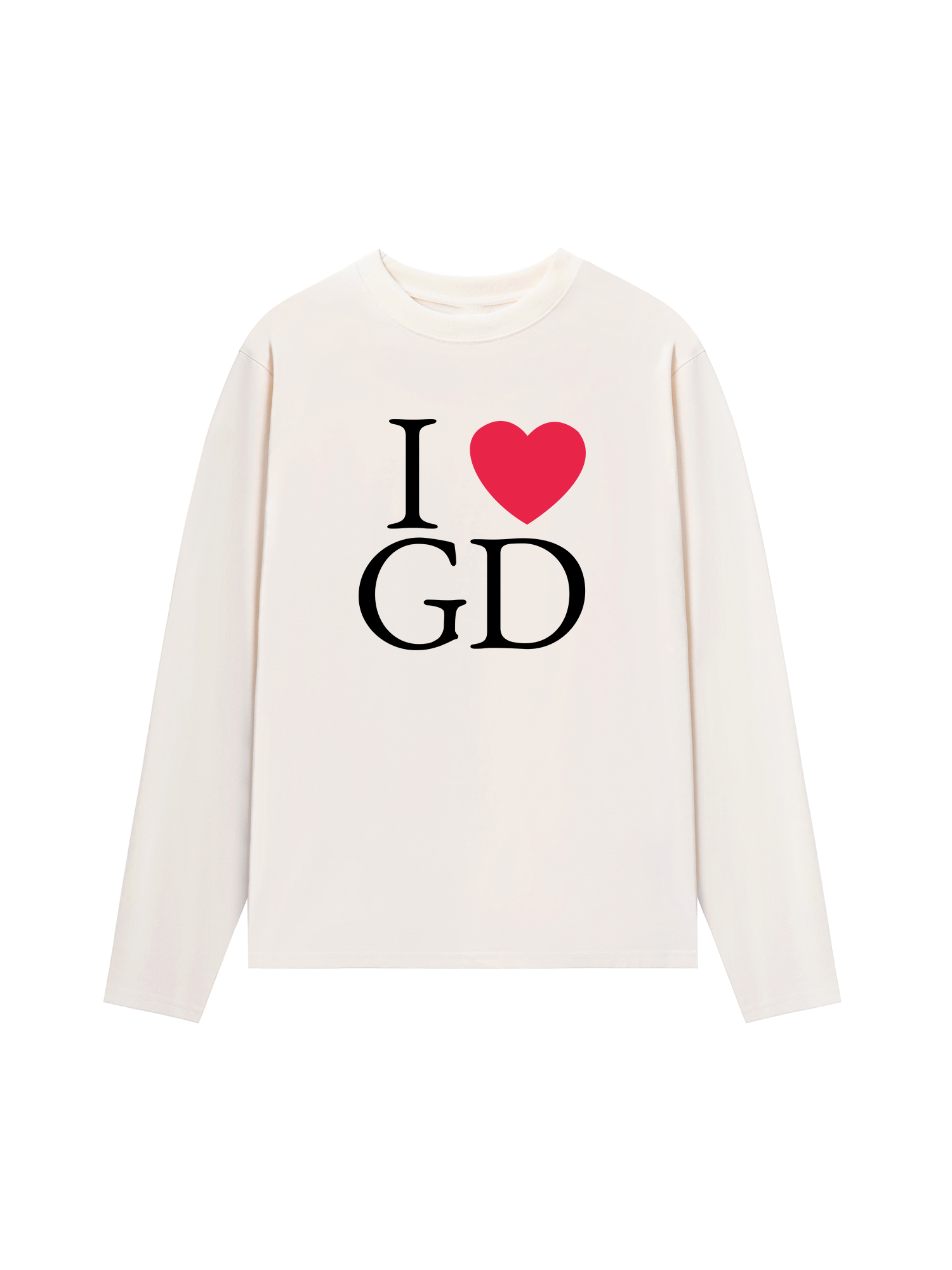 Áo Thun Dài Tay I Love GD