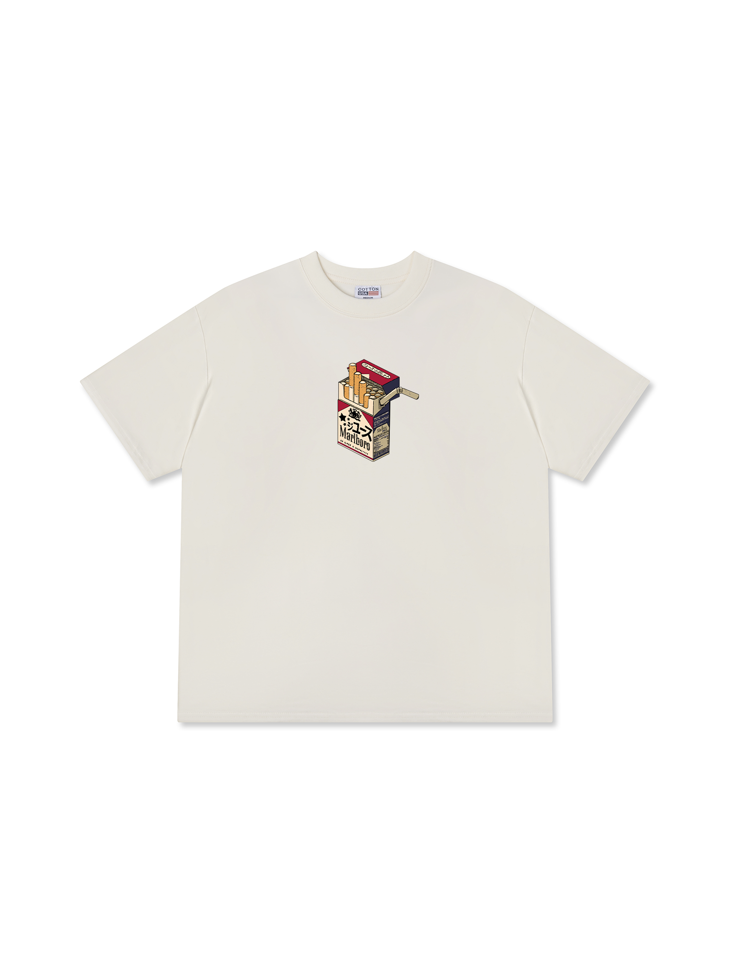 Áo Thun Relaxed Fit Marlboro 2D Class A Cigarettes