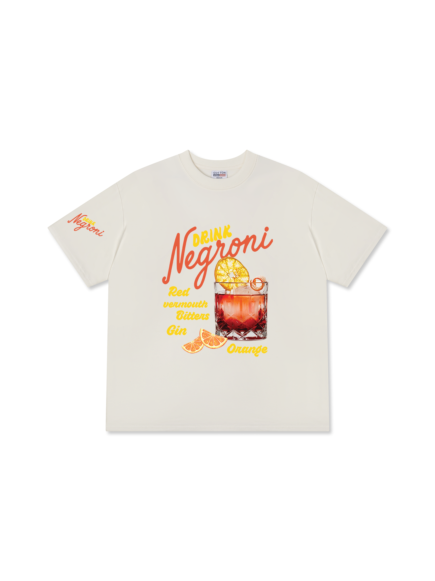 Áo Thun Relaxed Fit Negroni Drink