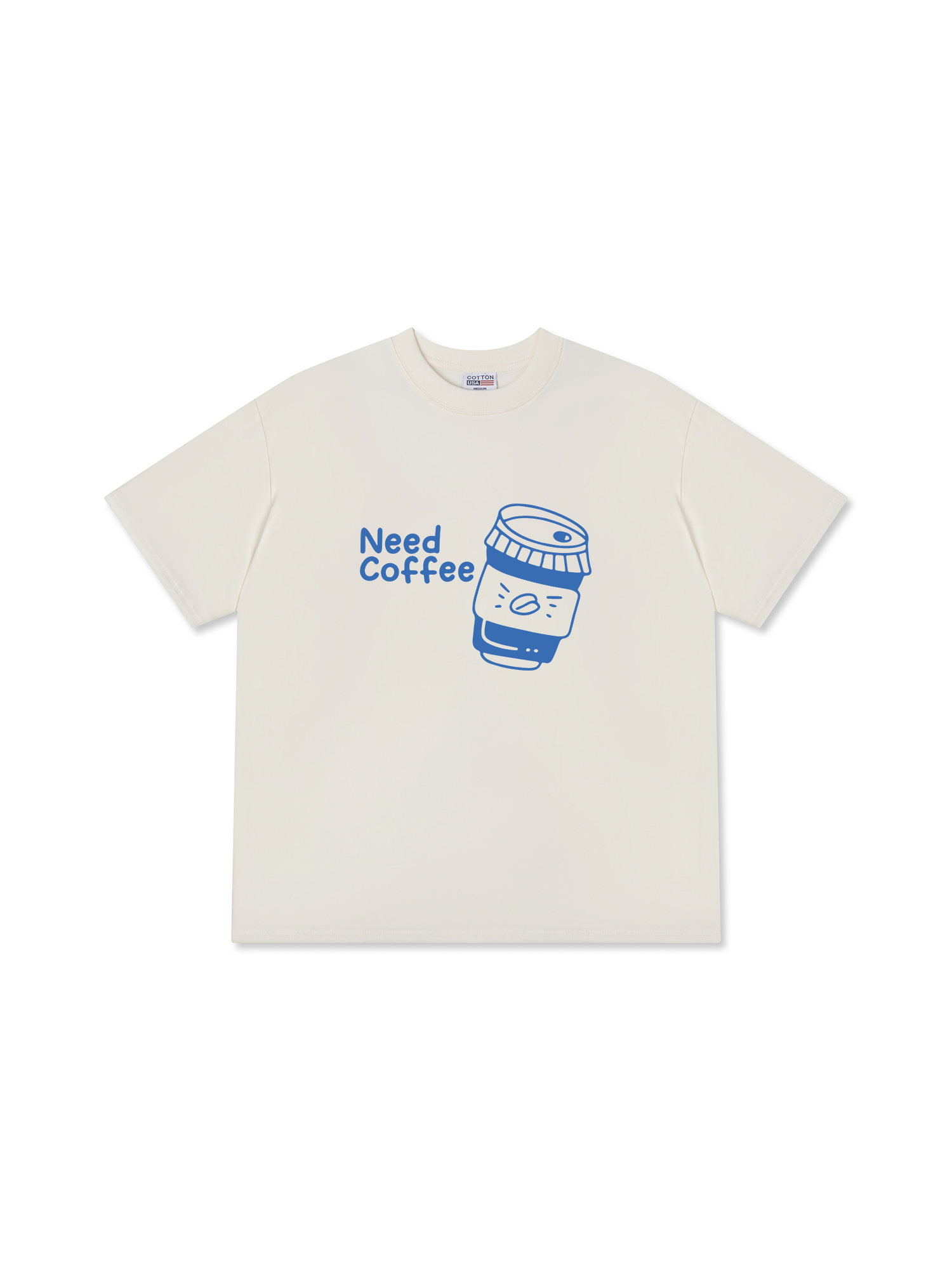 Áo Thun Relaxed Fit Daily Cup Need Coffee