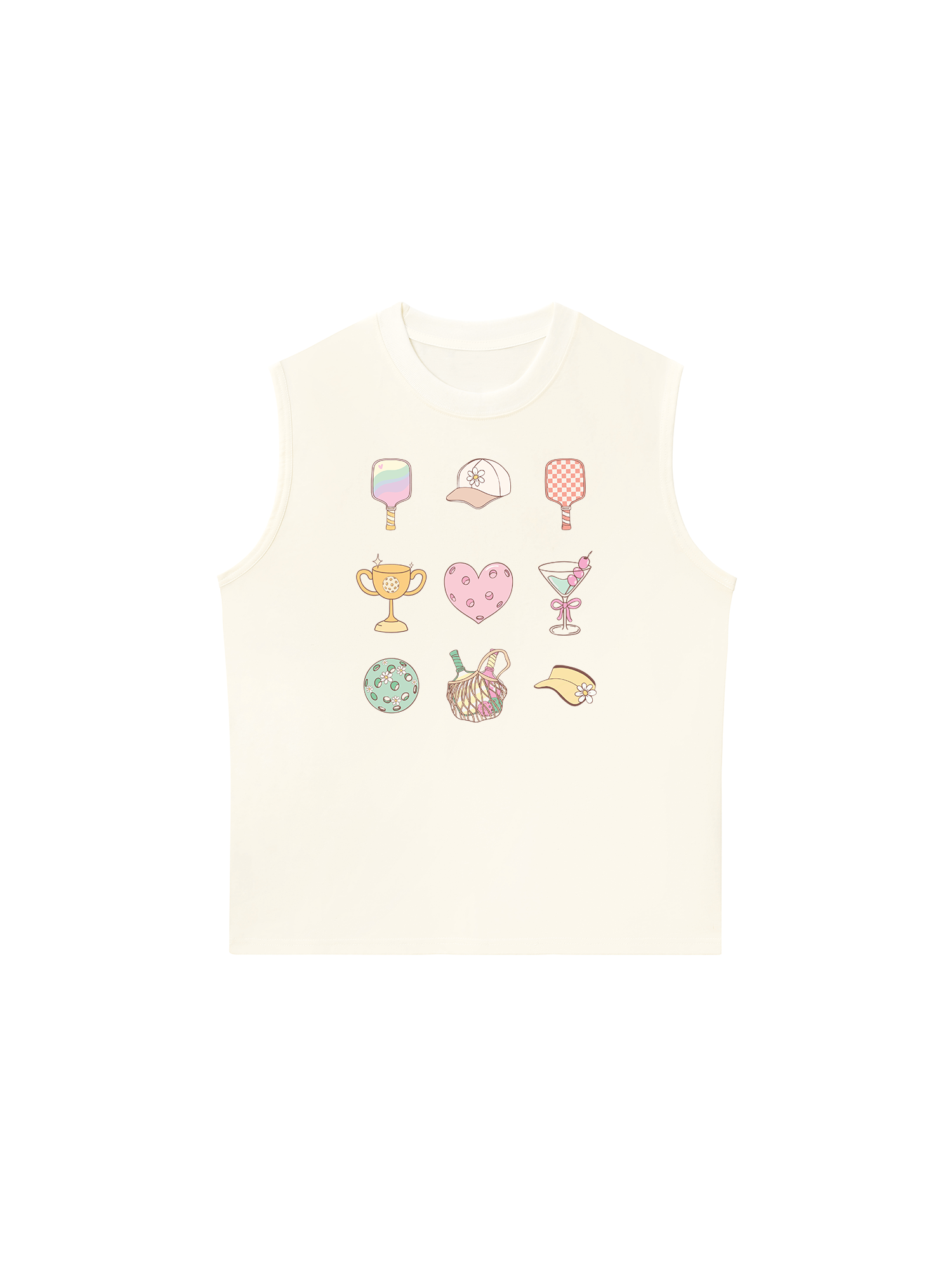 Áo Ba Lỗ Relaxed Fit Pickleball Mood