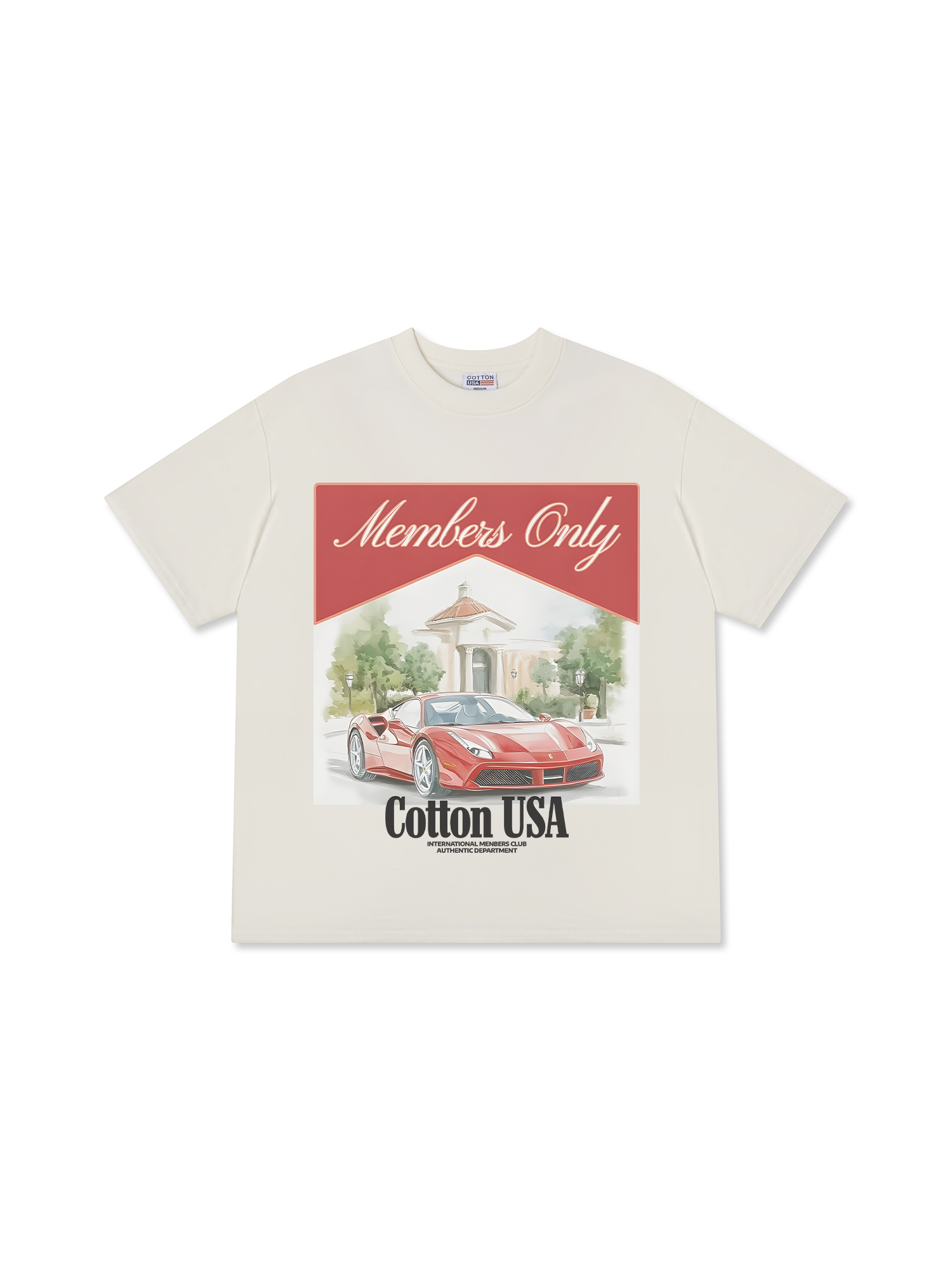 Áo Thun Relaxed Fit Ferrari Members Only