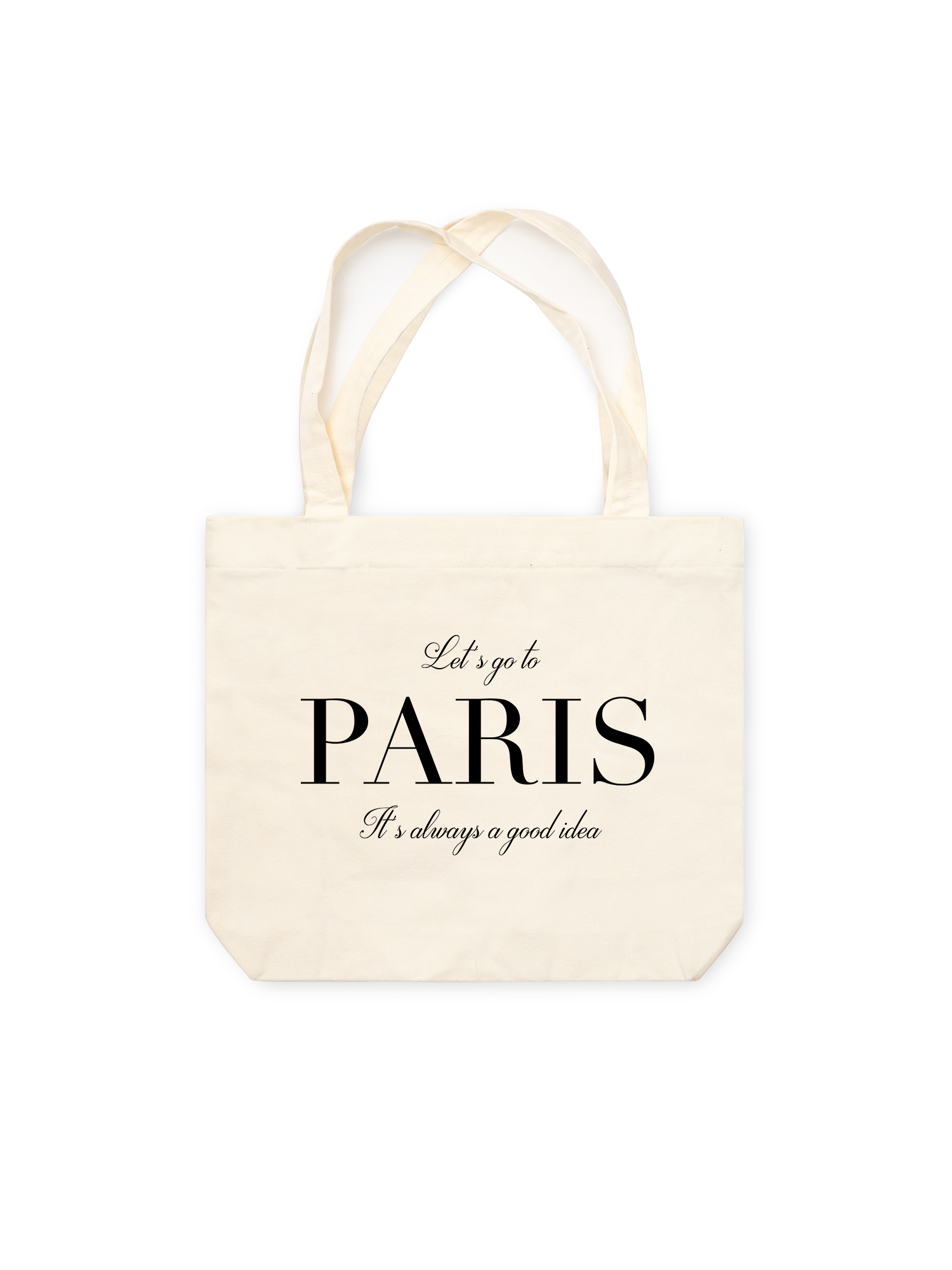 Túi Tote City Let's go to Paris