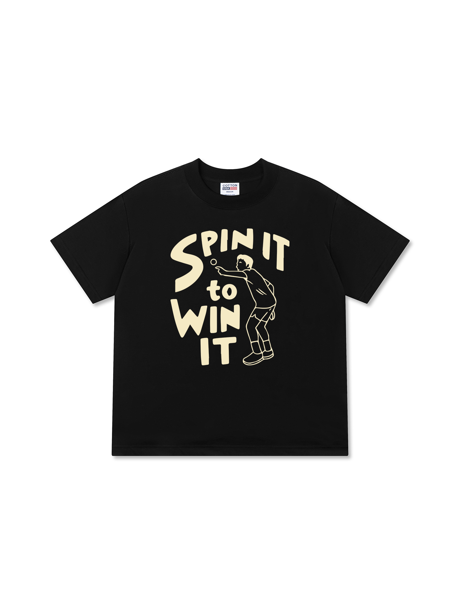 Áo Thun Relaxed Fit Spin To Win