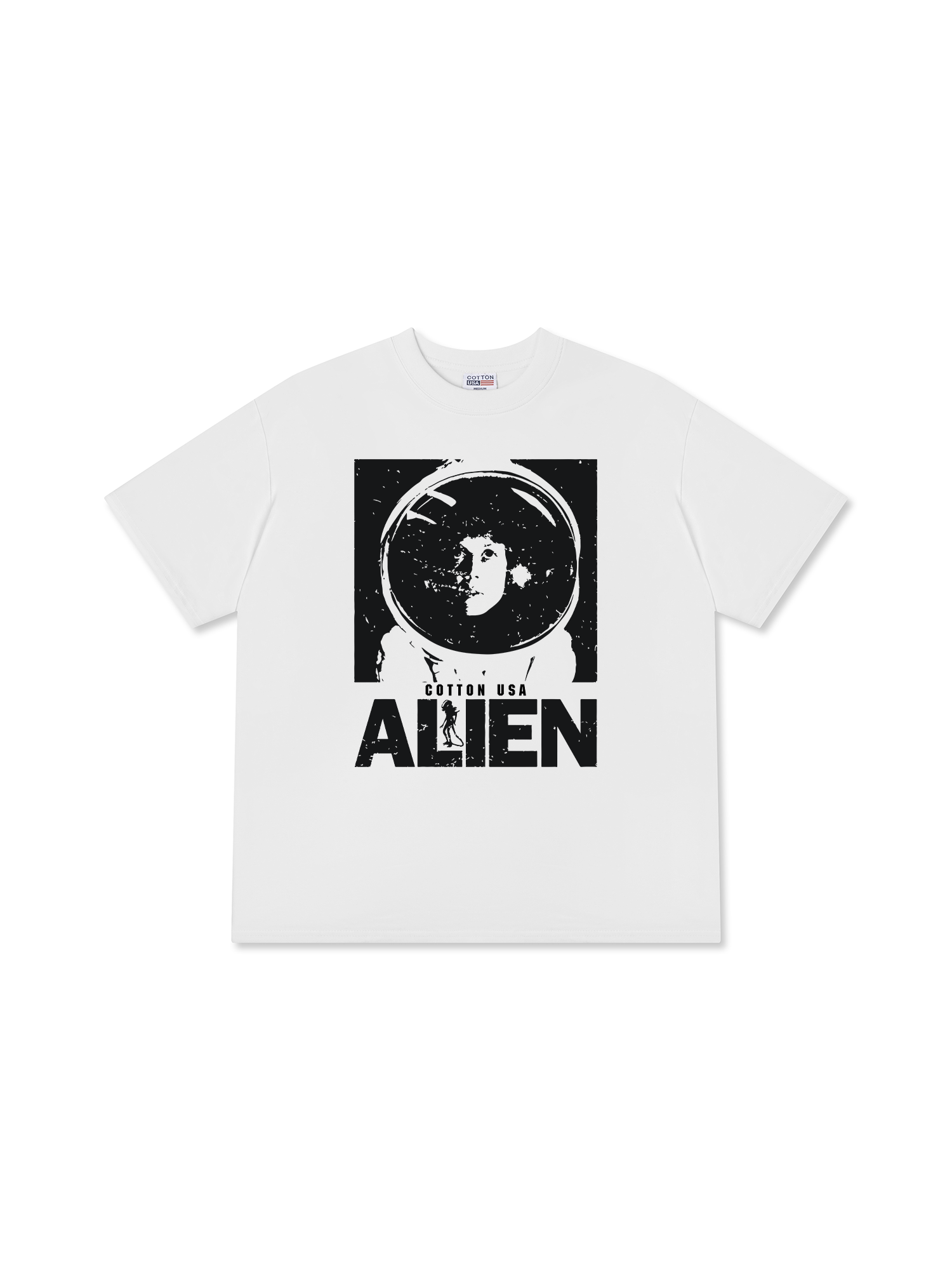 Áo Thun Relaxed Fit Alien