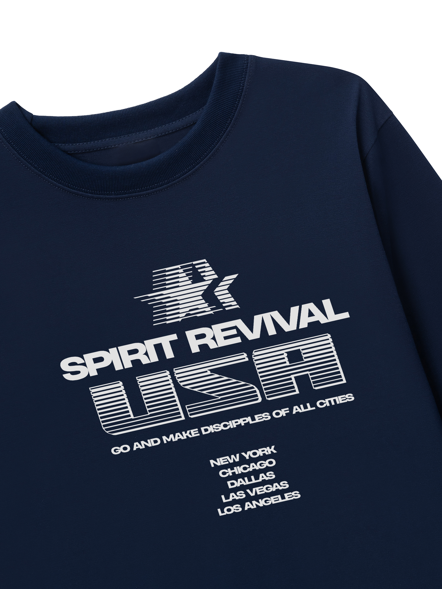 Áo Thun Dài Tay USA Spirit Revival