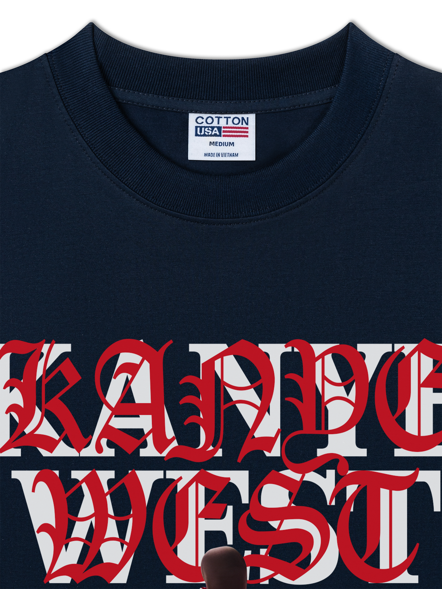 Áo Thun Relaxed Fit Rapper Kanye West