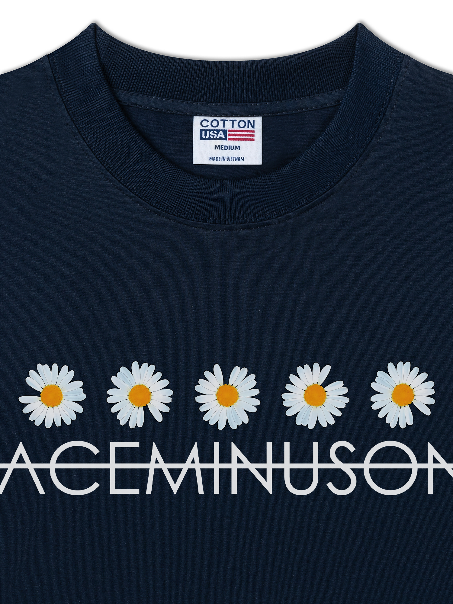 Áo Thun Relaxed Fit Floral Daisy Line