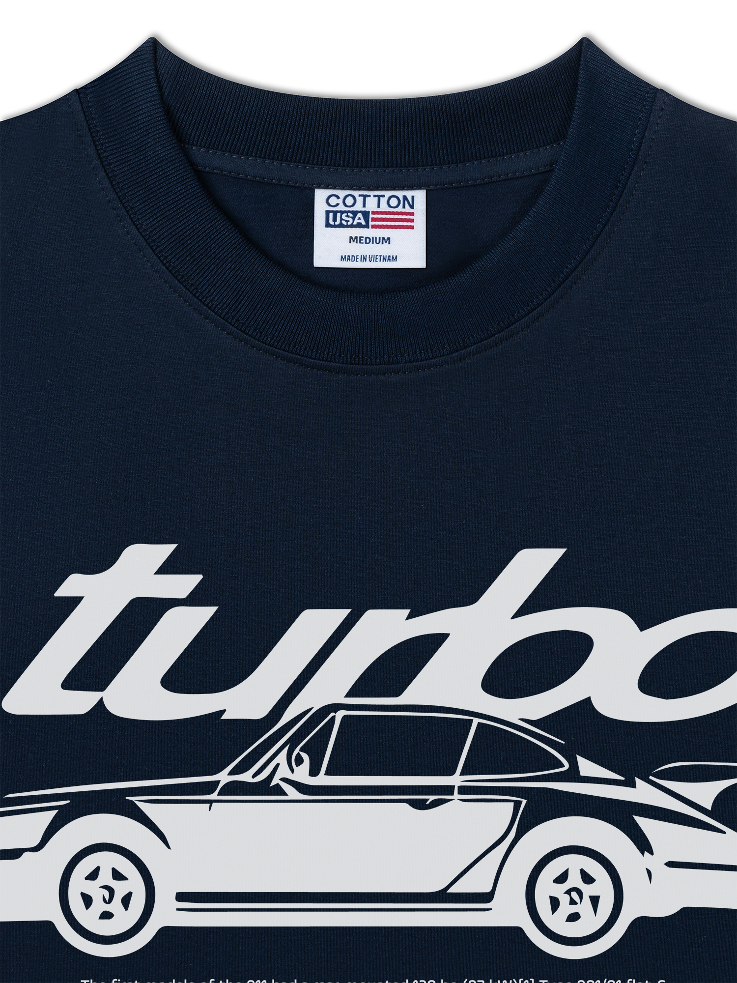 Áo Thun Relaxed Fit Porsche Classic 911 Turbo