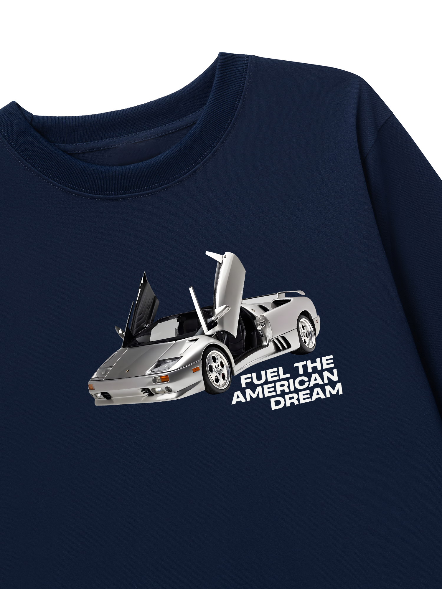 Áo Thun Dài Tay Lamborghini Fuel The American Dream