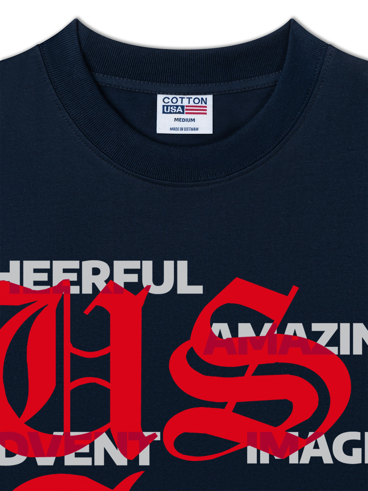 Áo Thun Relaxed Fit USA Classic Positive