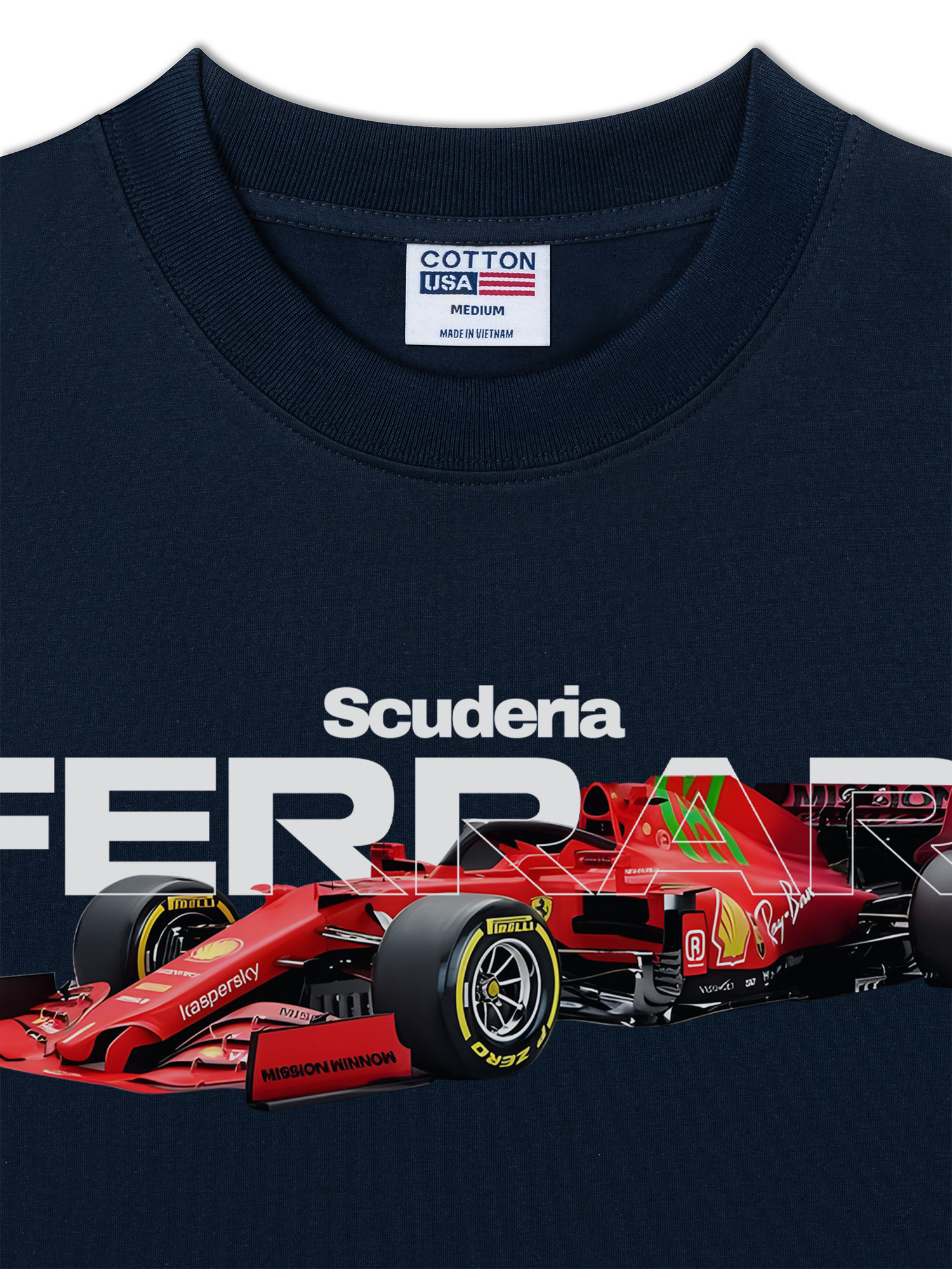 Áo Thun Relaxed Fit Ferrari The Pracing Horse