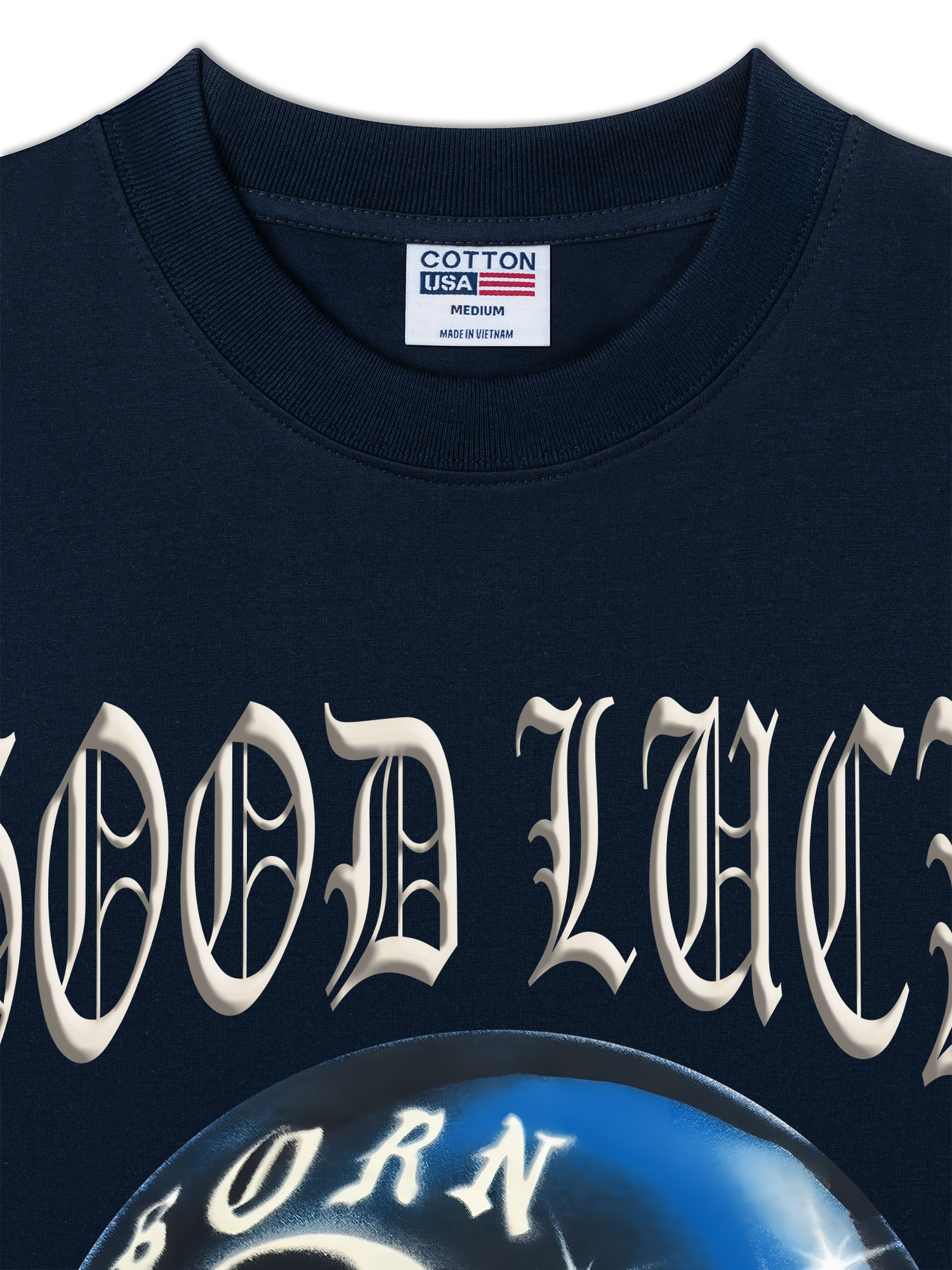 Áo Thun Relaxed Fit Billiards Good Luck