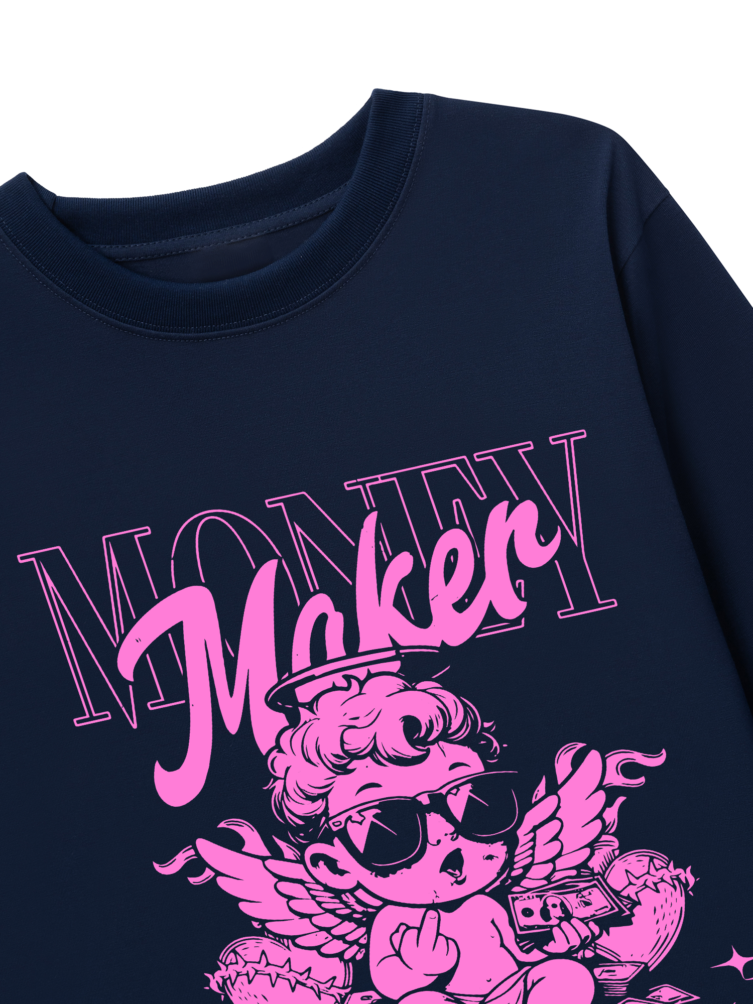 Áo Thun Dài Tay Money Maker Make Big