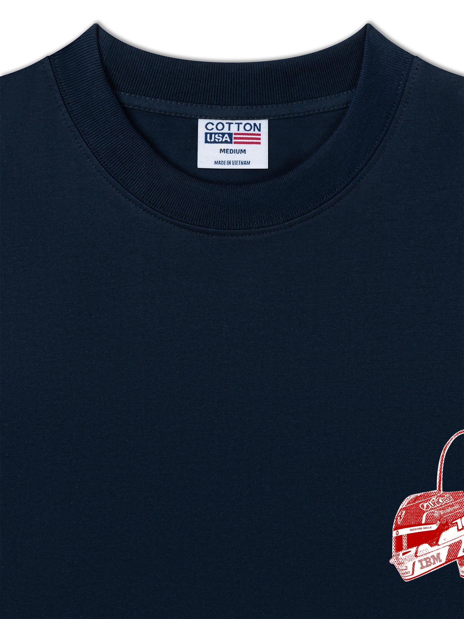 Áo Thun Relaxed Fit Ferrari Red Cherry Scuredia