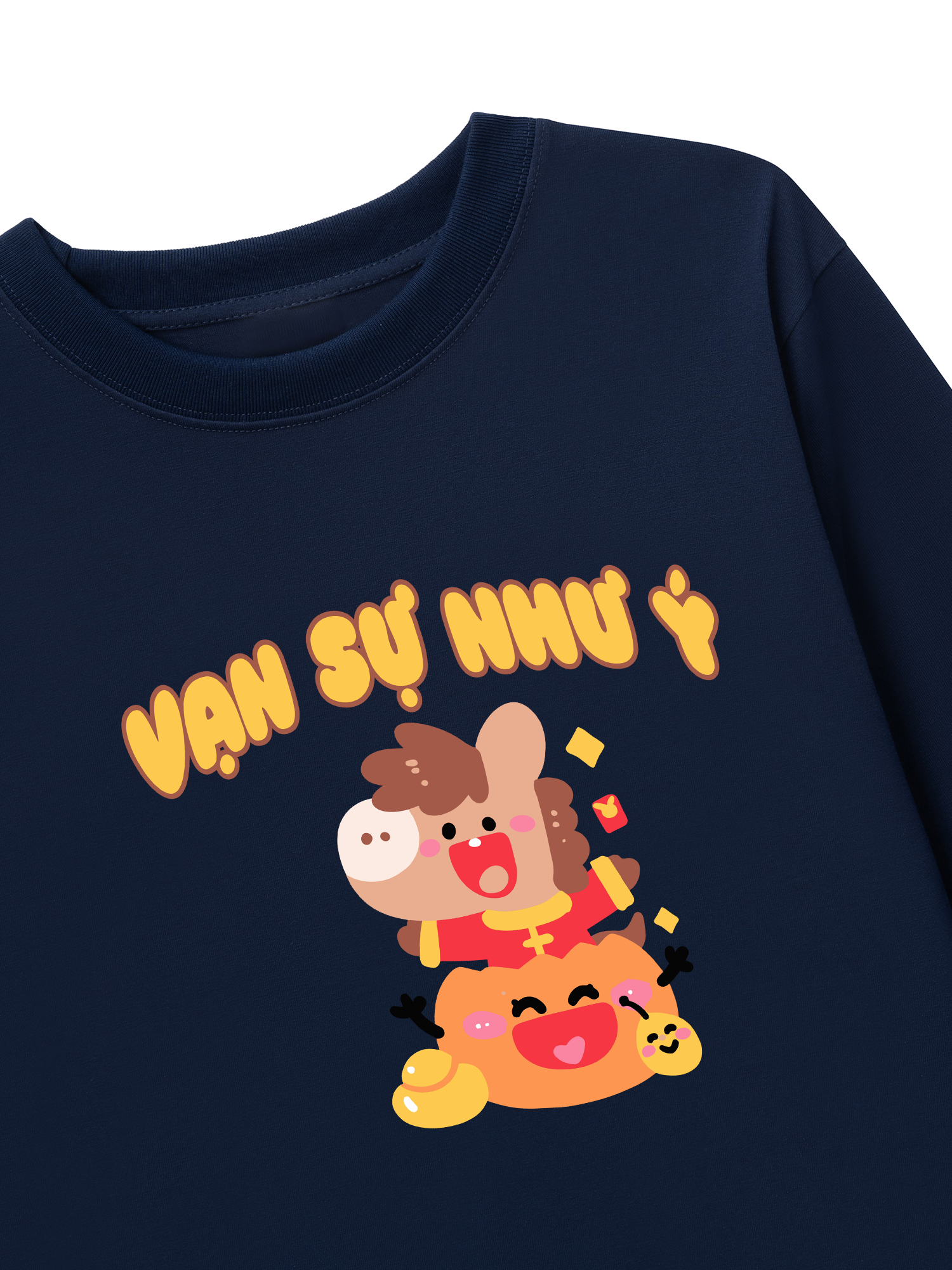 Áo Thun Dài Tay Vạn Sự Như Ý