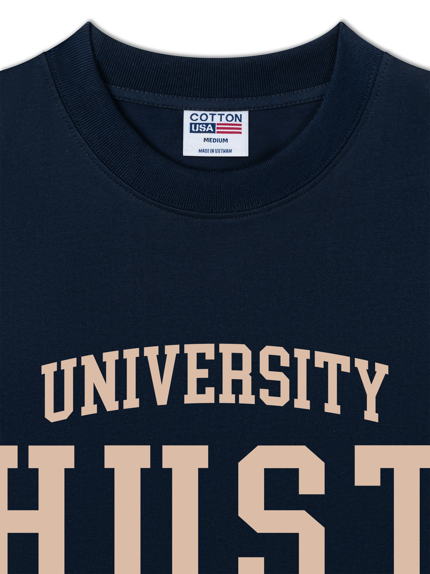 Áo Thun Relaxed Fit HUST University