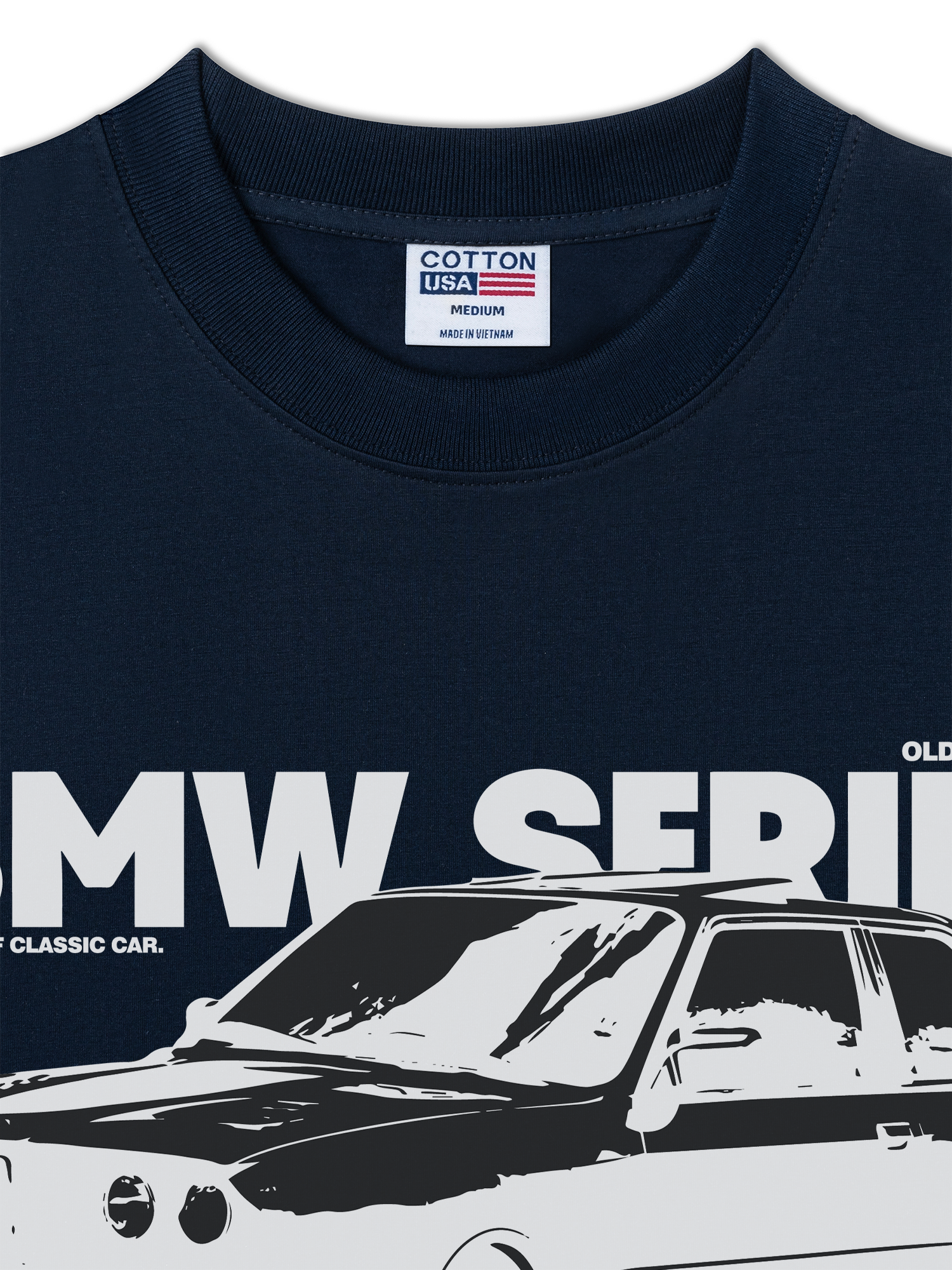 Áo Thun Relaxed Fit BMW Series Old But Gold