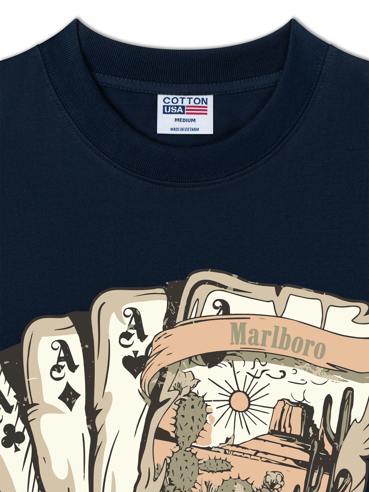 Áo Thun Relaxed Fit Marlboro Don't Squat