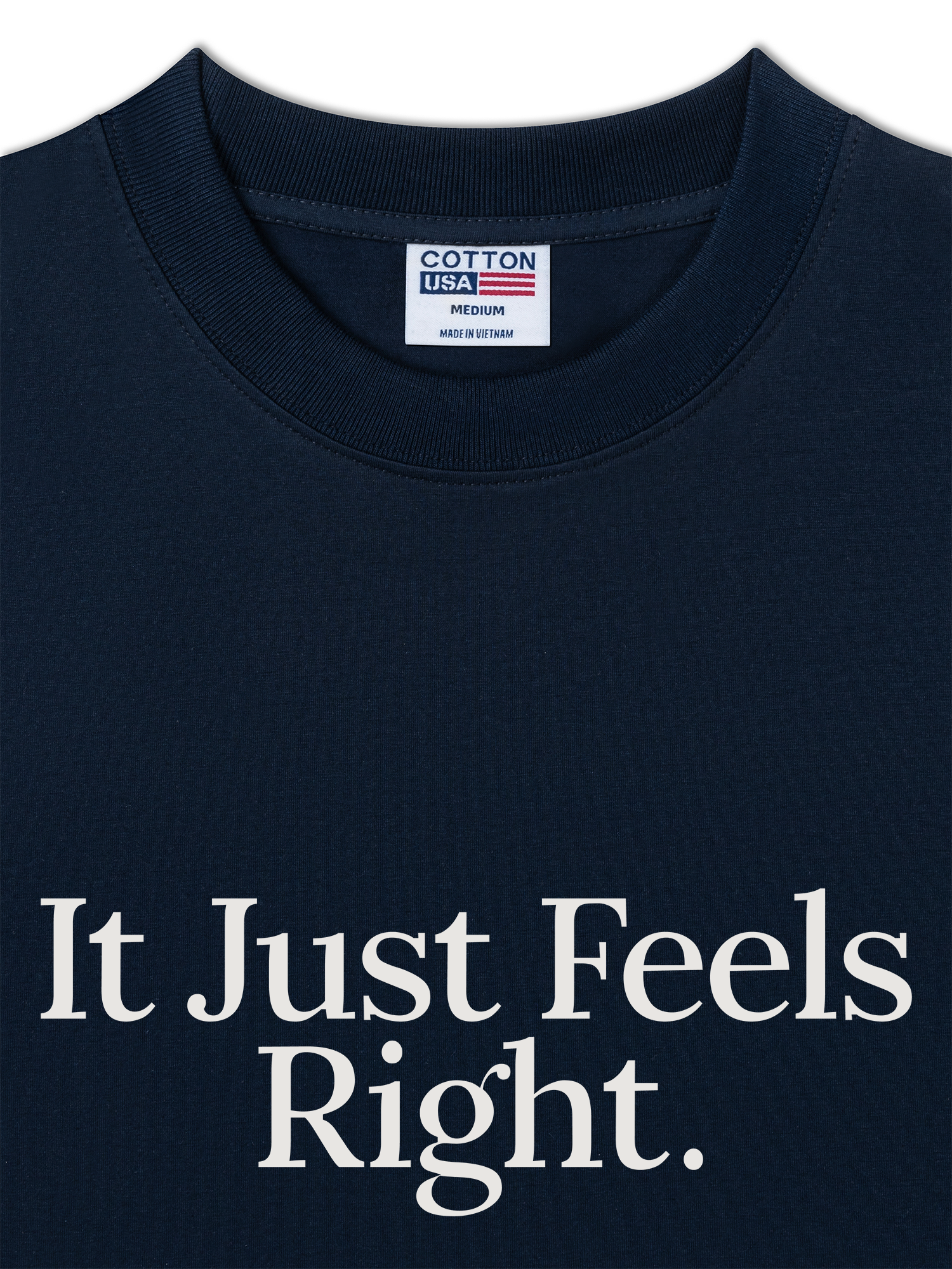 Áo Thun Relaxed Fit It Just Feels Right