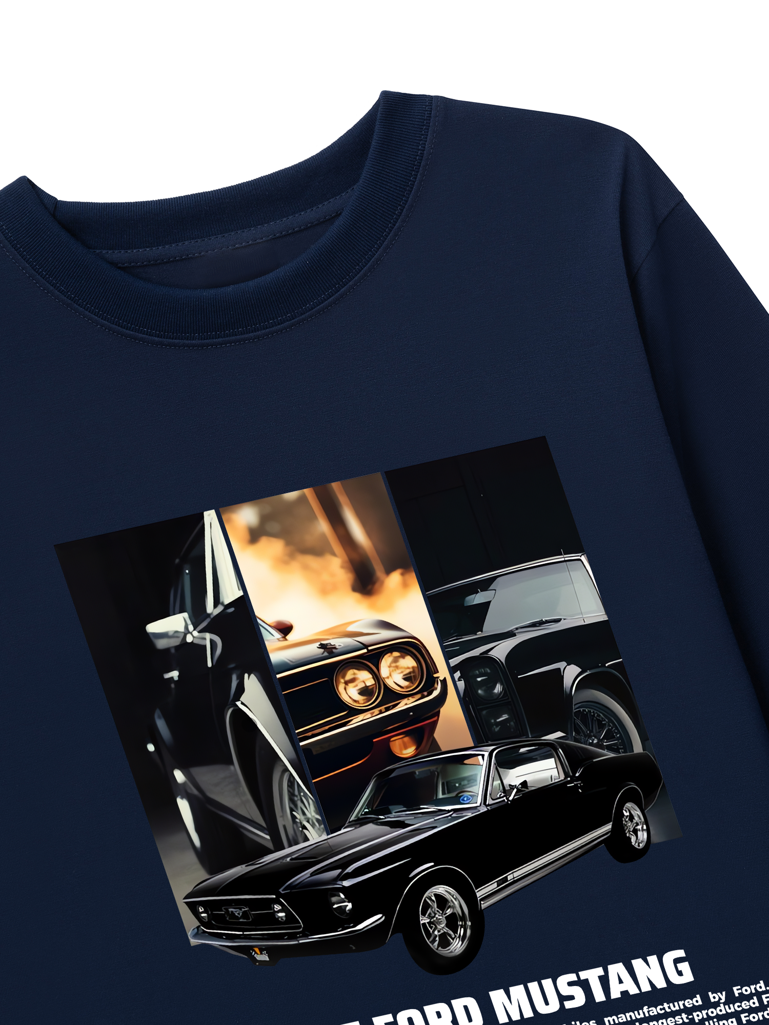 Áo Thun Dài Tay Ford Mustang 1967