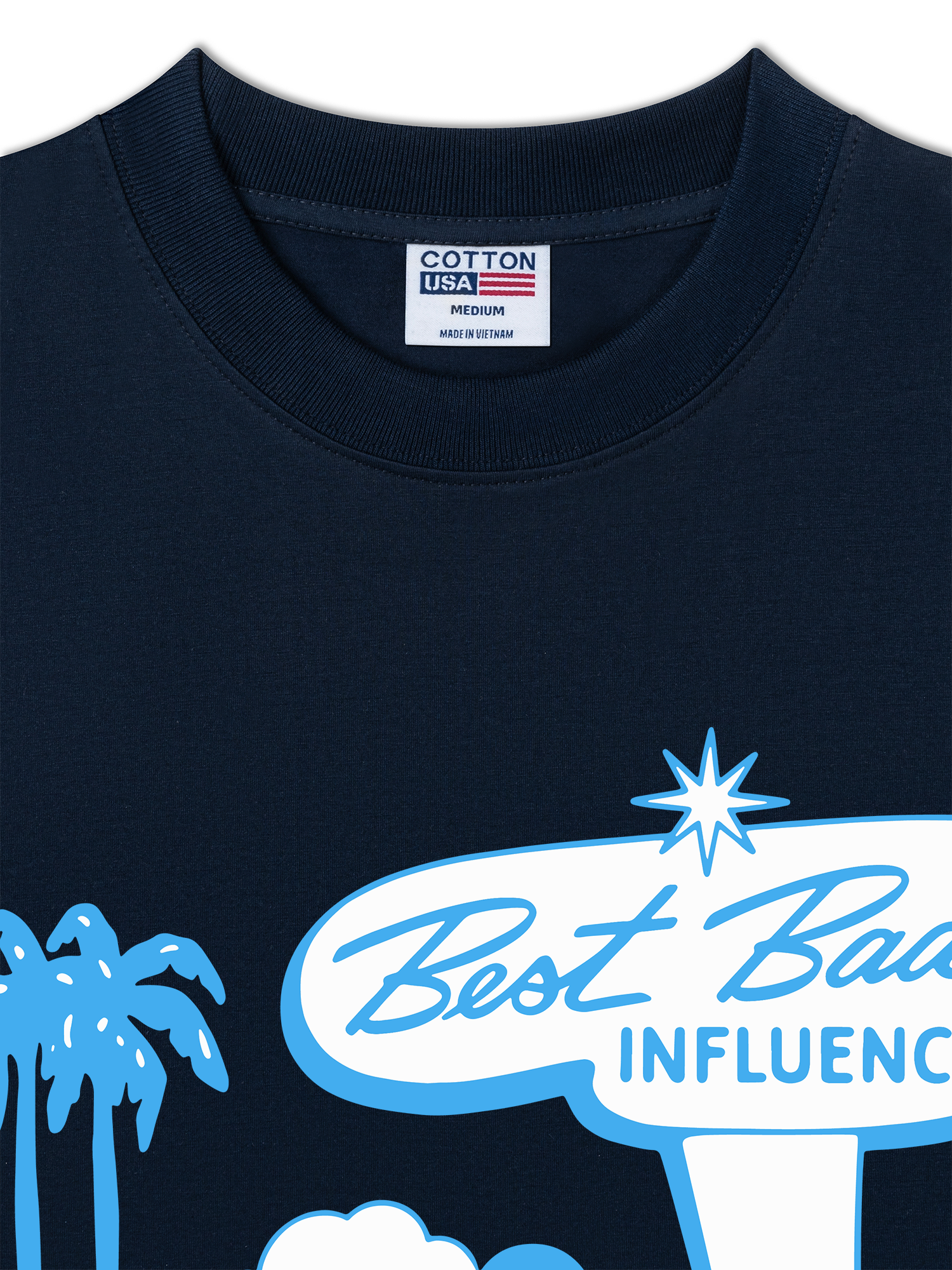 Áo Thun Relaxed Fit Best Bad Influence
