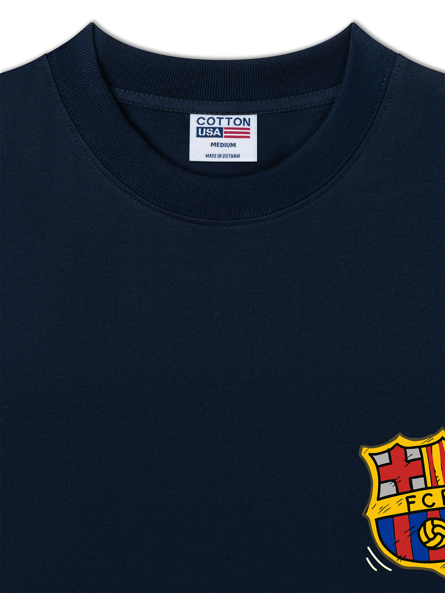 Áo Thun Relaxed Fit Soccer Barca Més Que Un Club