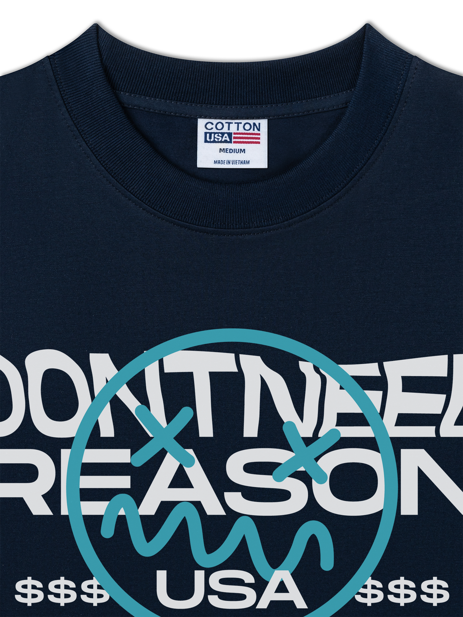 Áo Thun Relaxed USA Dont Need Reason