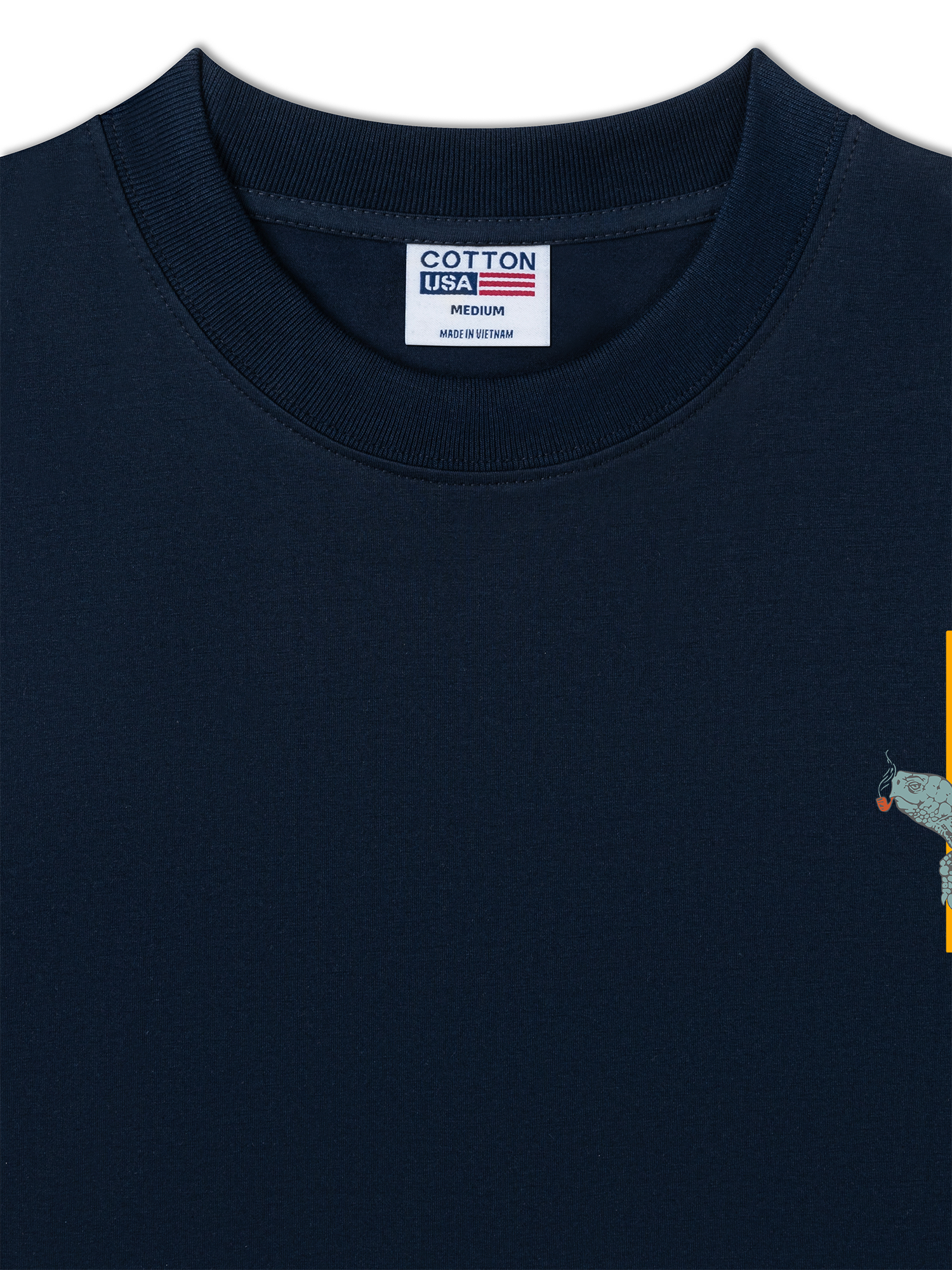 Áo Thun Relaxed Fit Wild Life Live Slow Die Slow