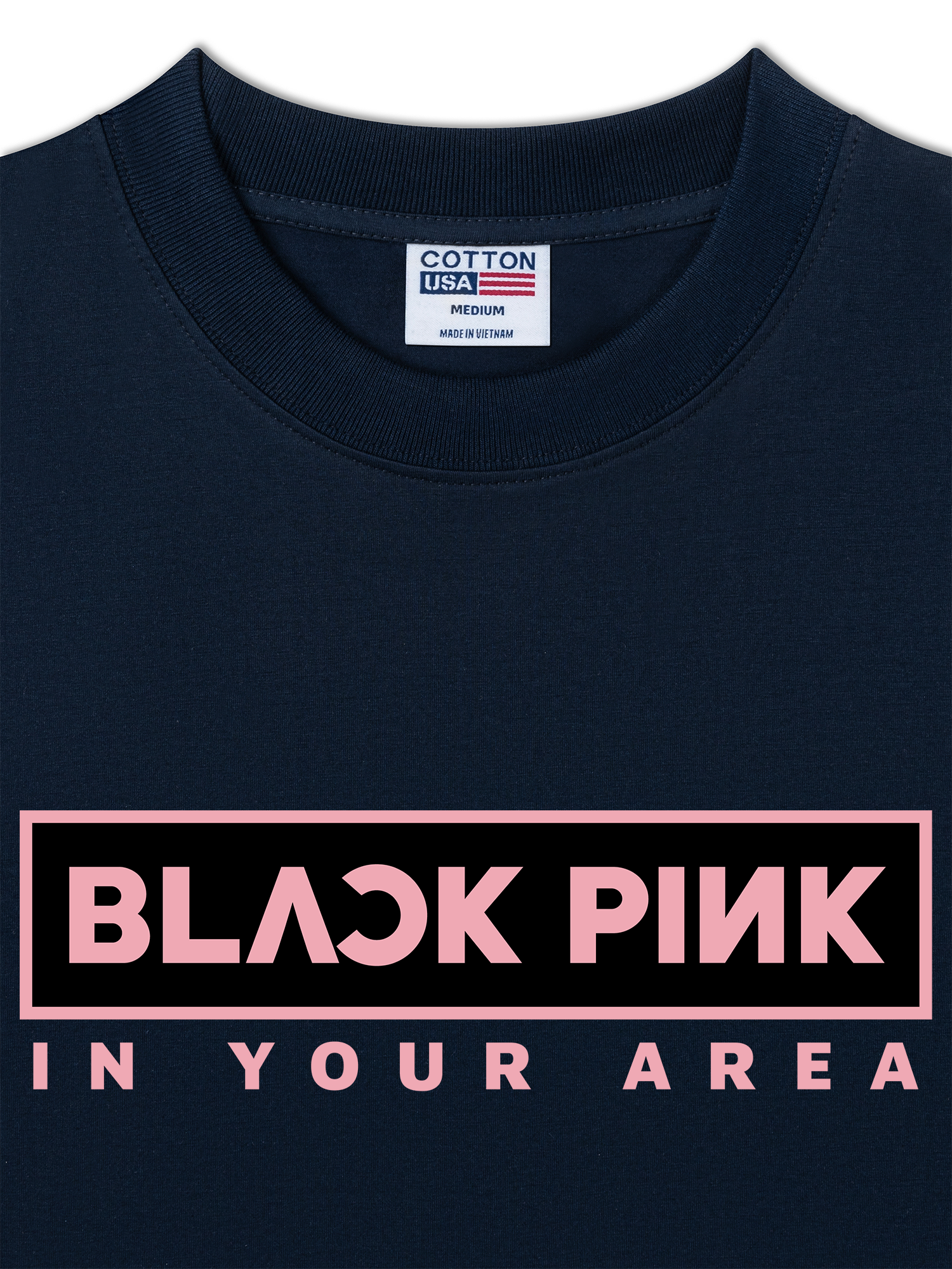 Áo Thun Relaxed Fit Idols Black Pink Jisoo