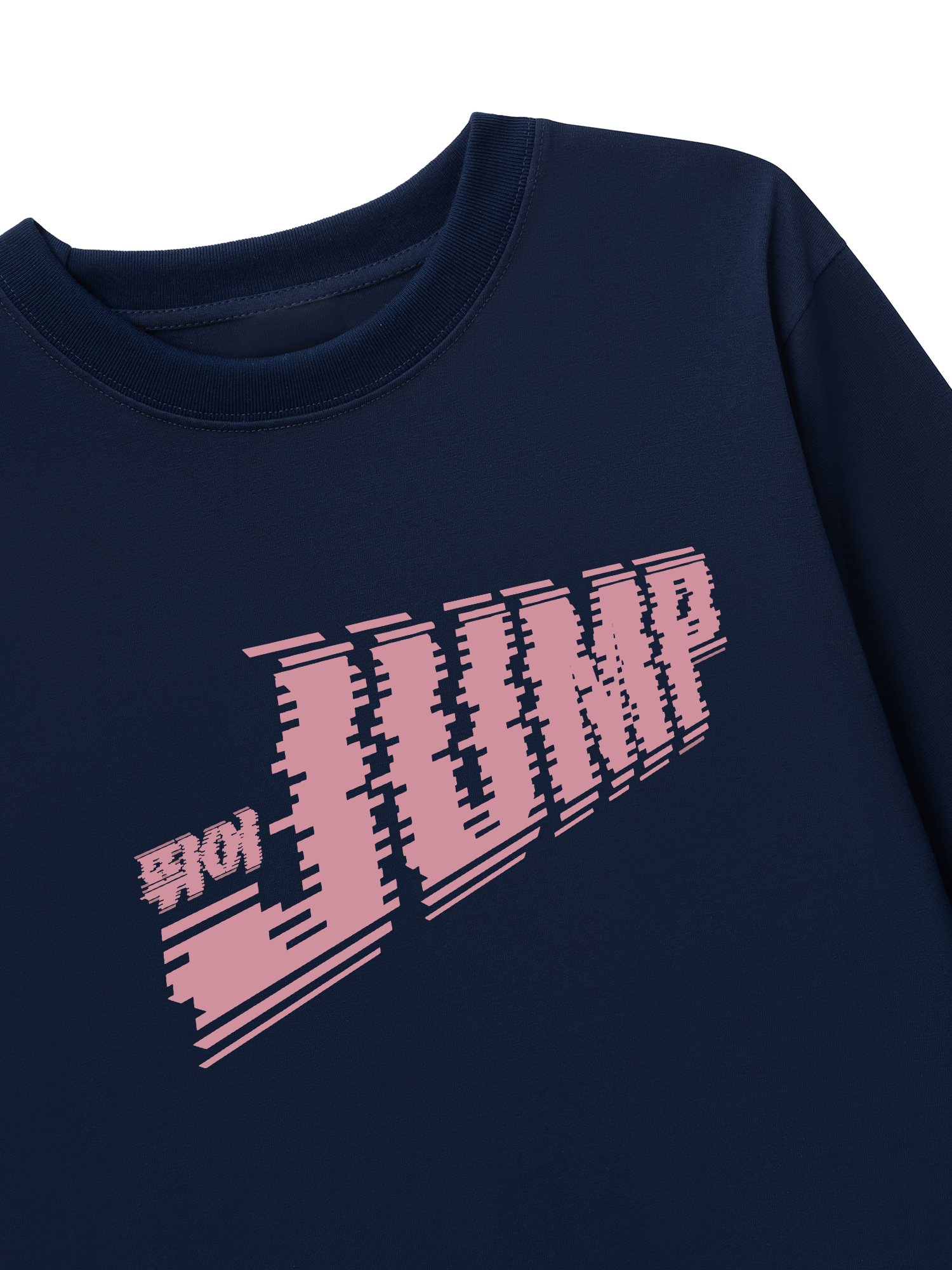 Áo Thun Dài Tay Black Pink Jump